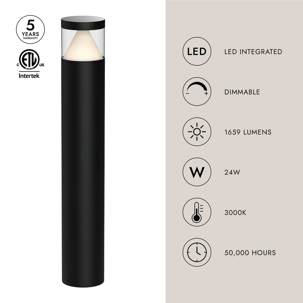 Hanover 40-in Exterior Bollard