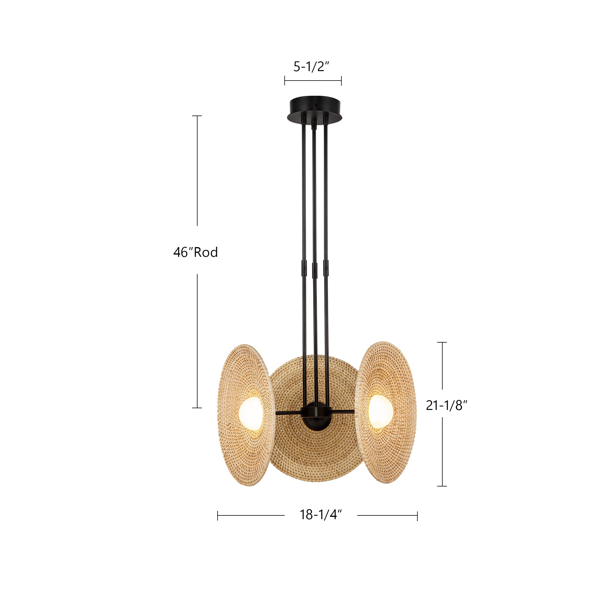 Harbour 18-in Pendant