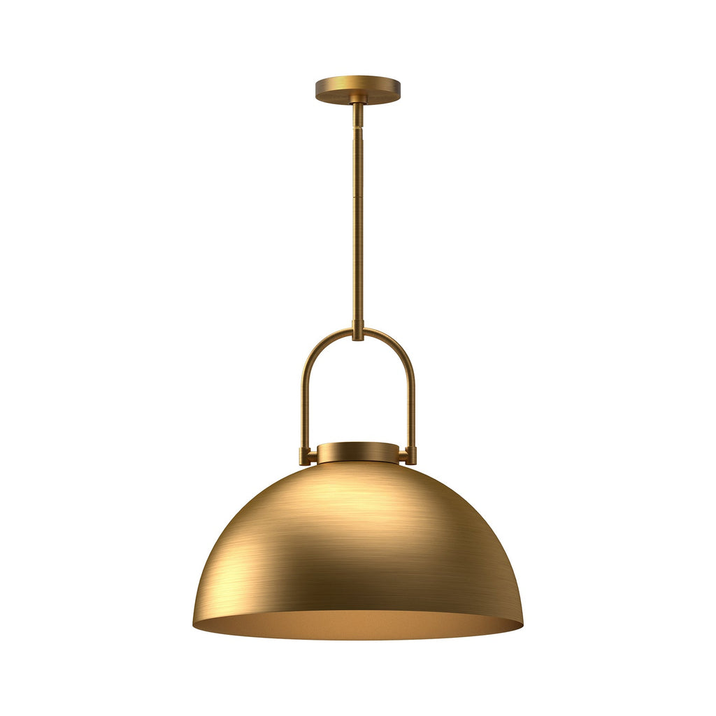 Harper 16-in Pendant — Aged Gold