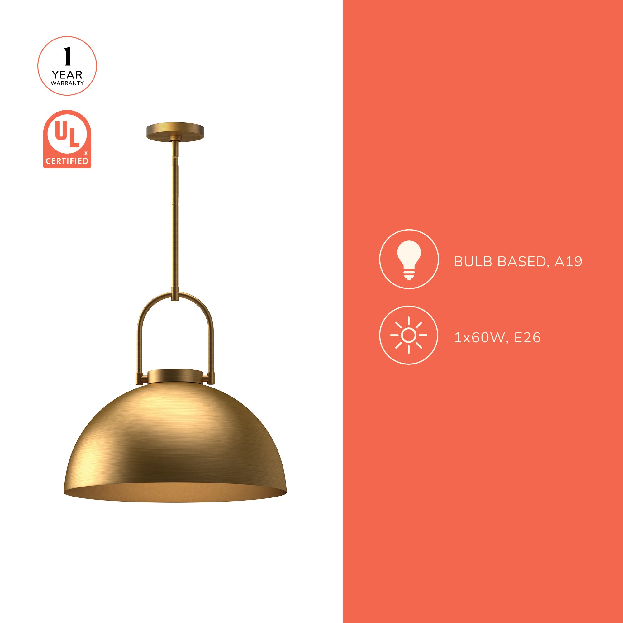Harper 16-in Pendant