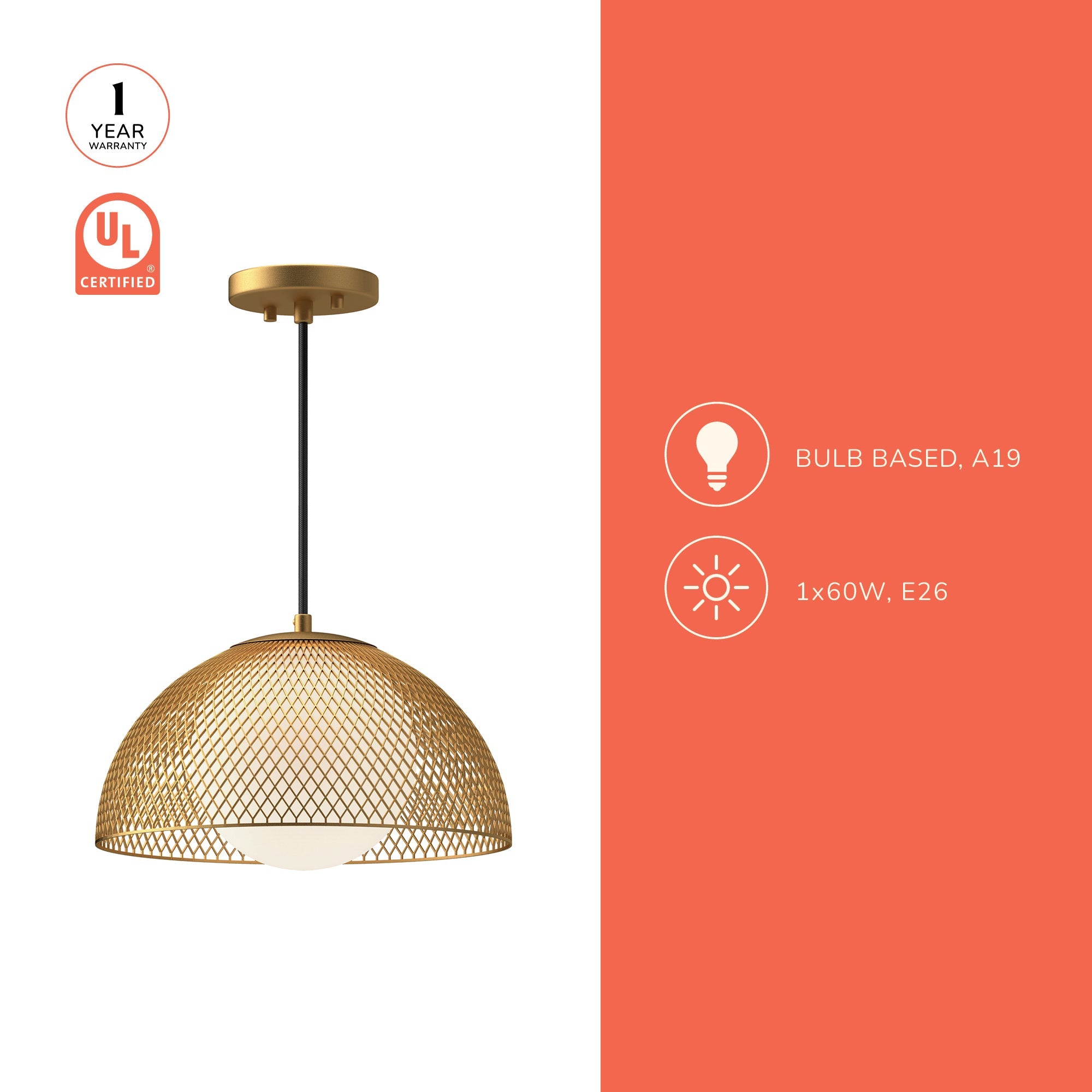 Haven 12-in Pendant