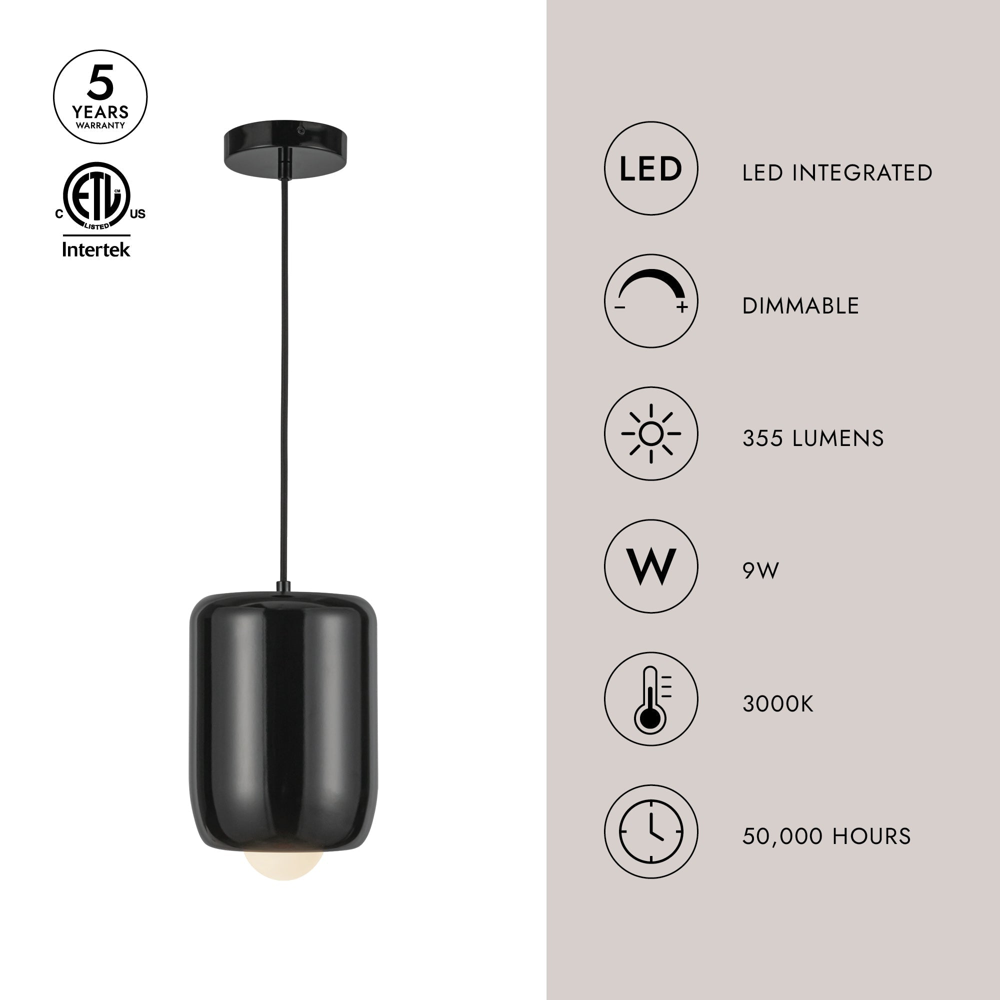 Hayden 7-in Pendant