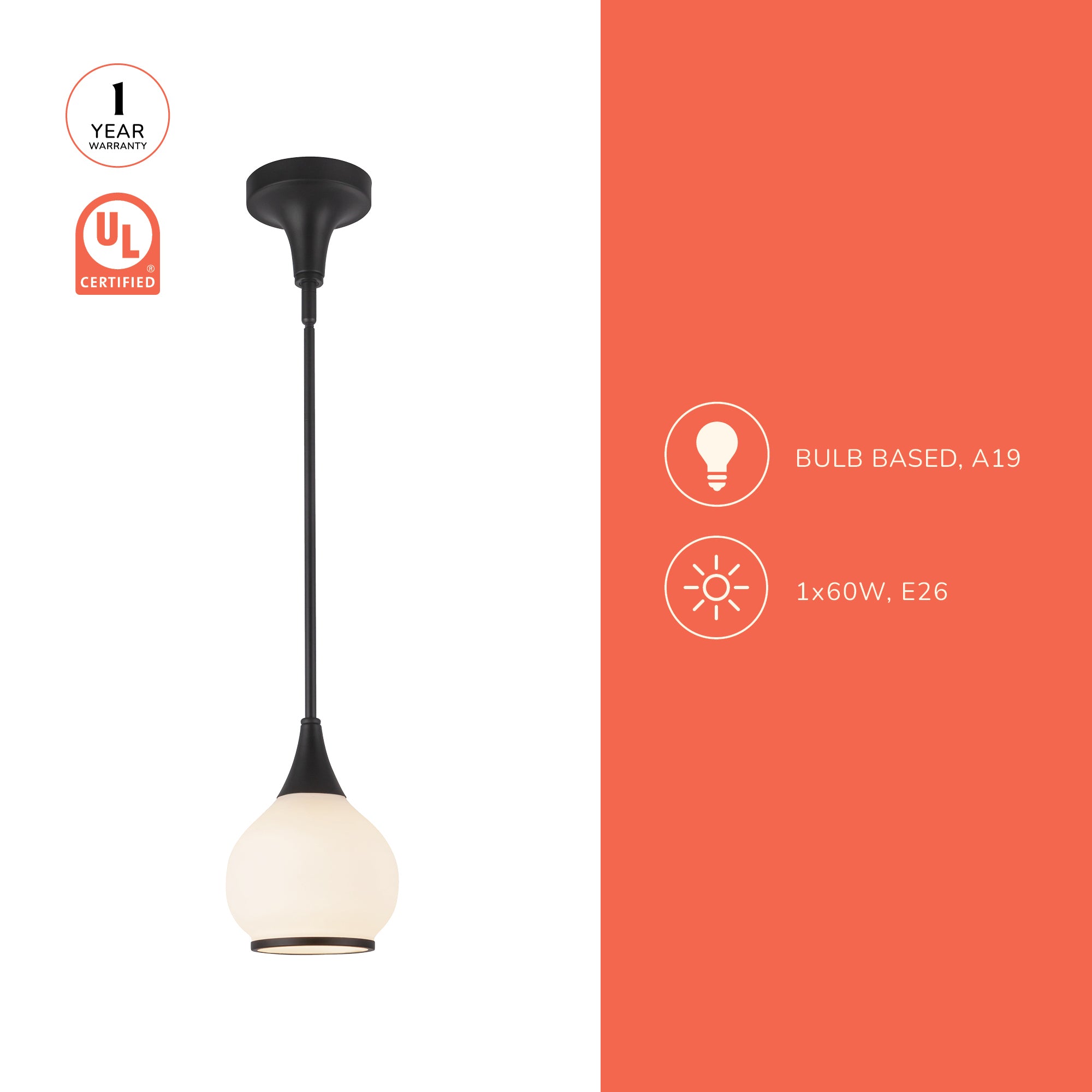 Hazel 6-in Pendant