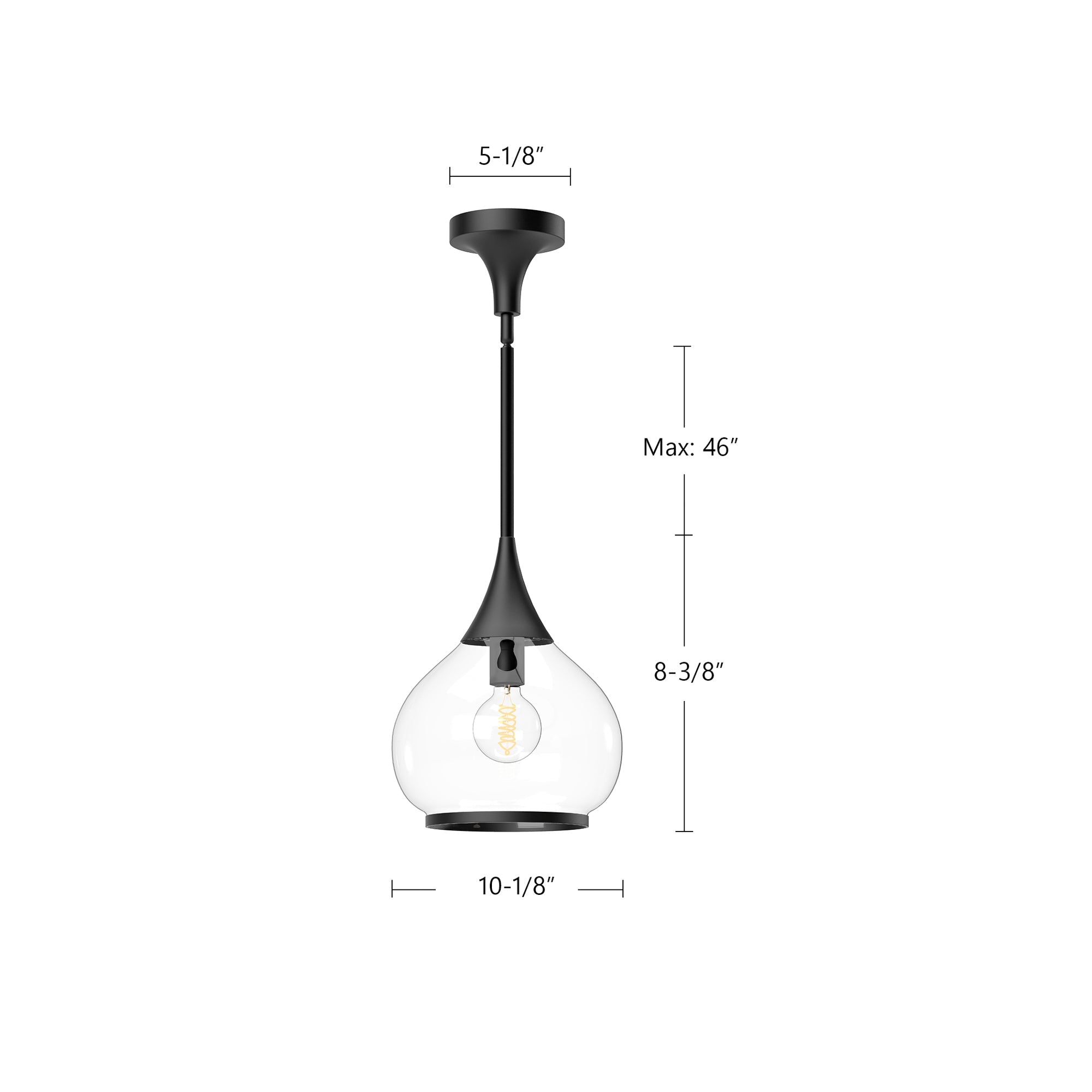 Hazel 10-in Pendant