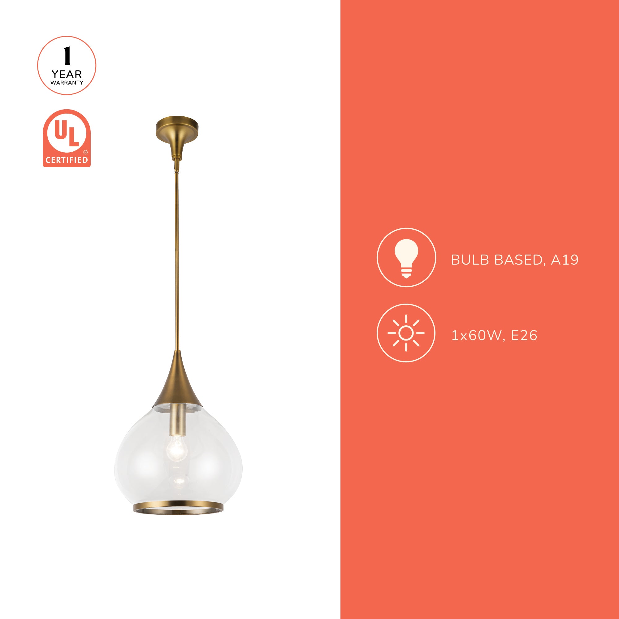 Hazel 14-in Pendant