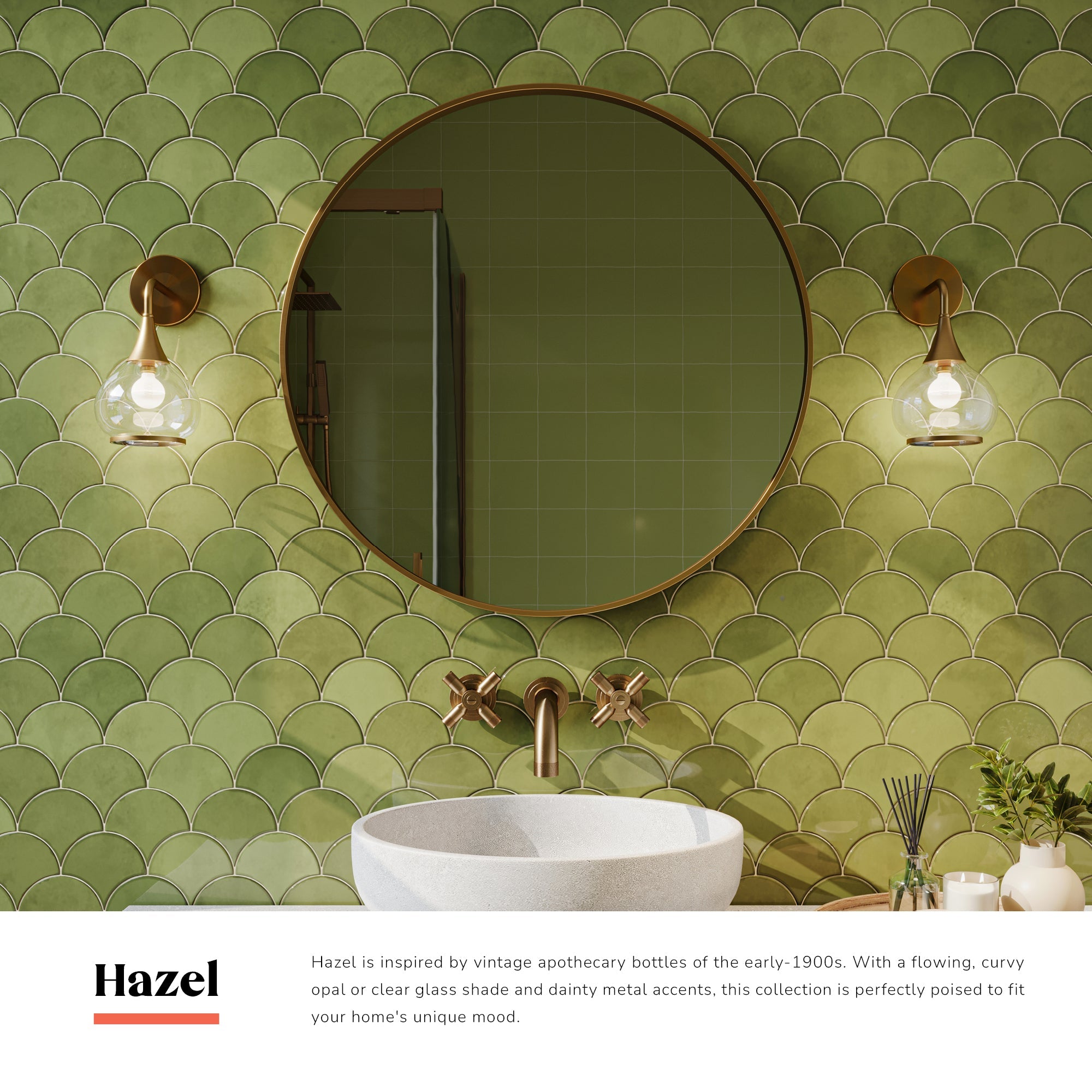 Hazel 6-in Wall/Vanity Light