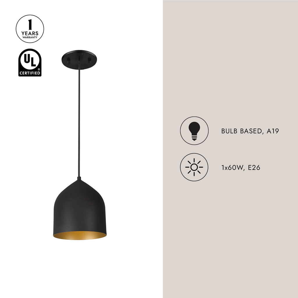 Helena 8-in LED Pendant