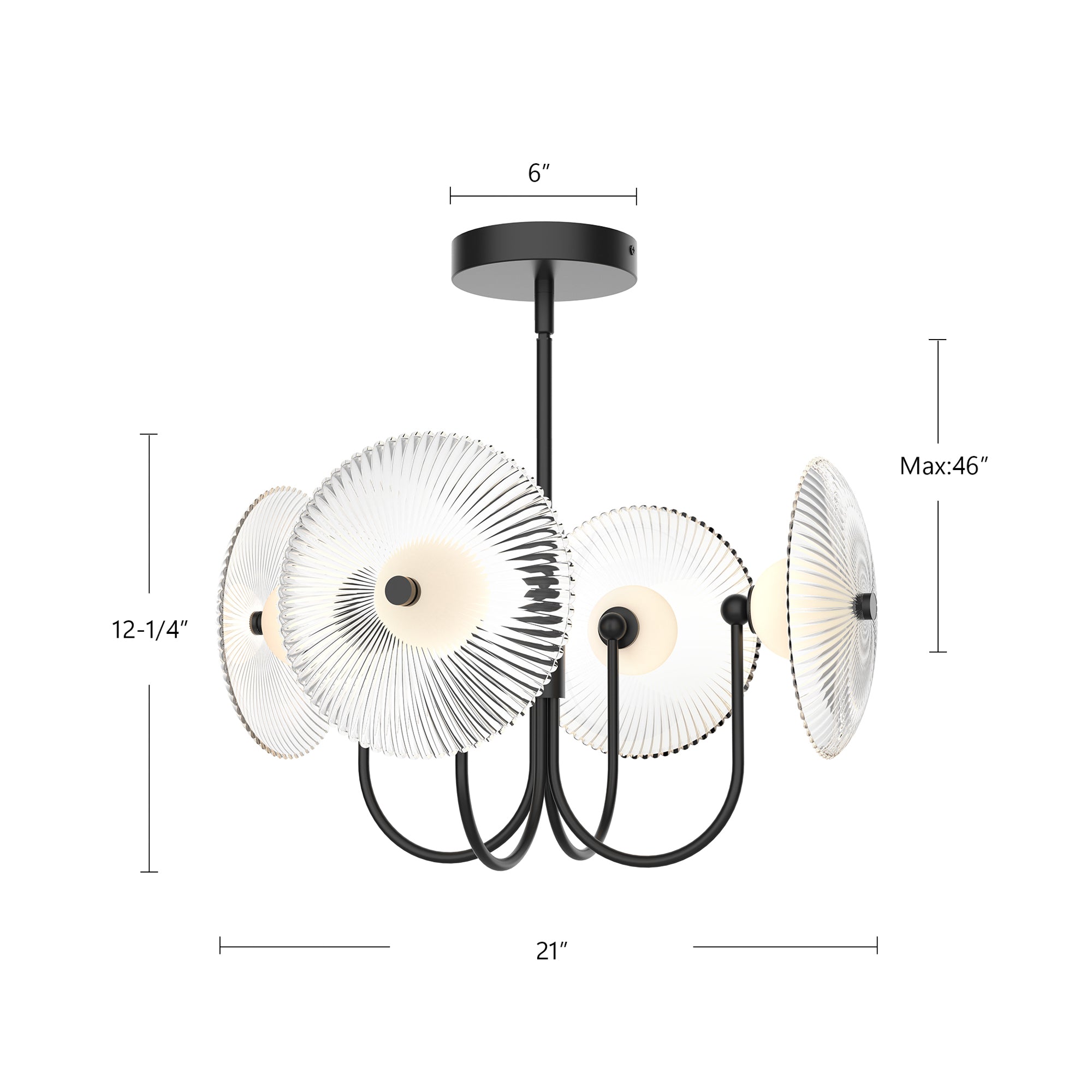 Hera 21-in Pendant