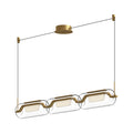Hilo 43-in Linear Pendant — Brushed Gold [Universal Voltage]