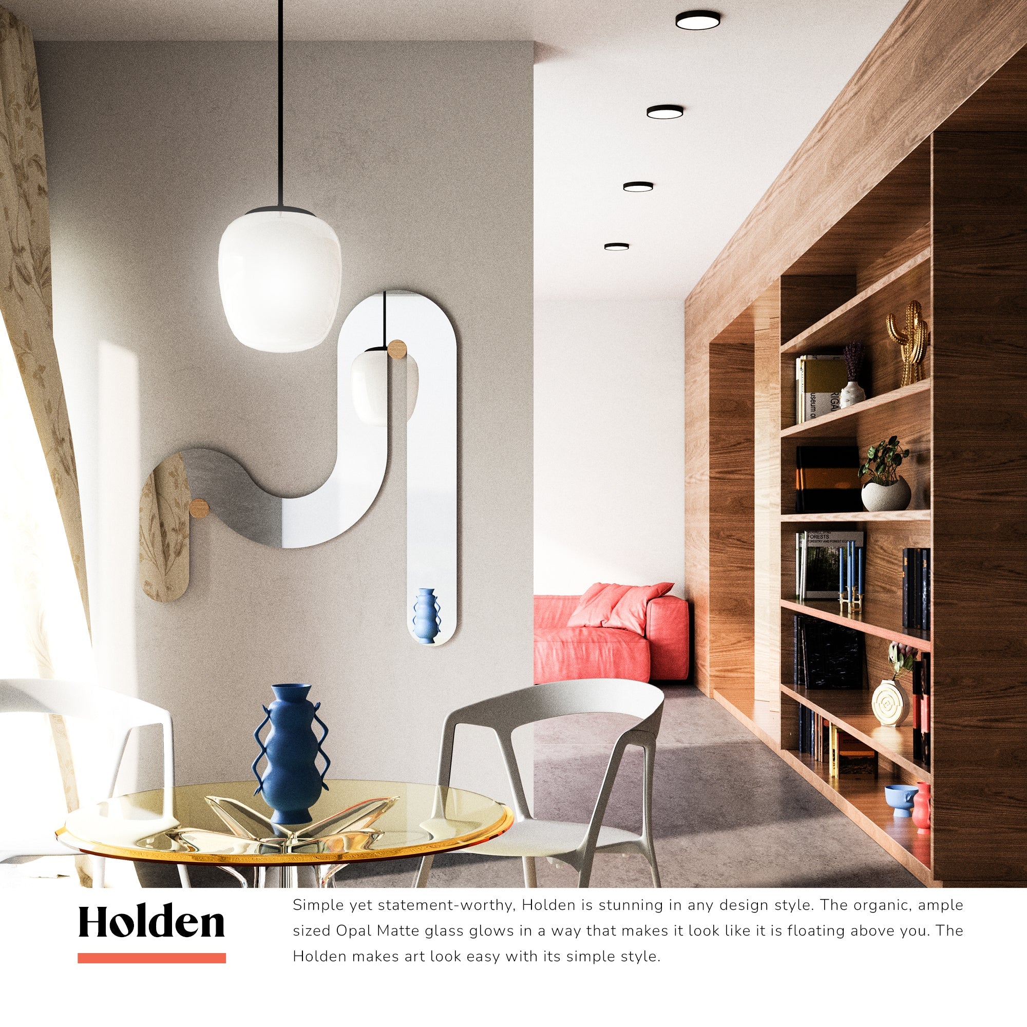 Holden 14-in Pendant