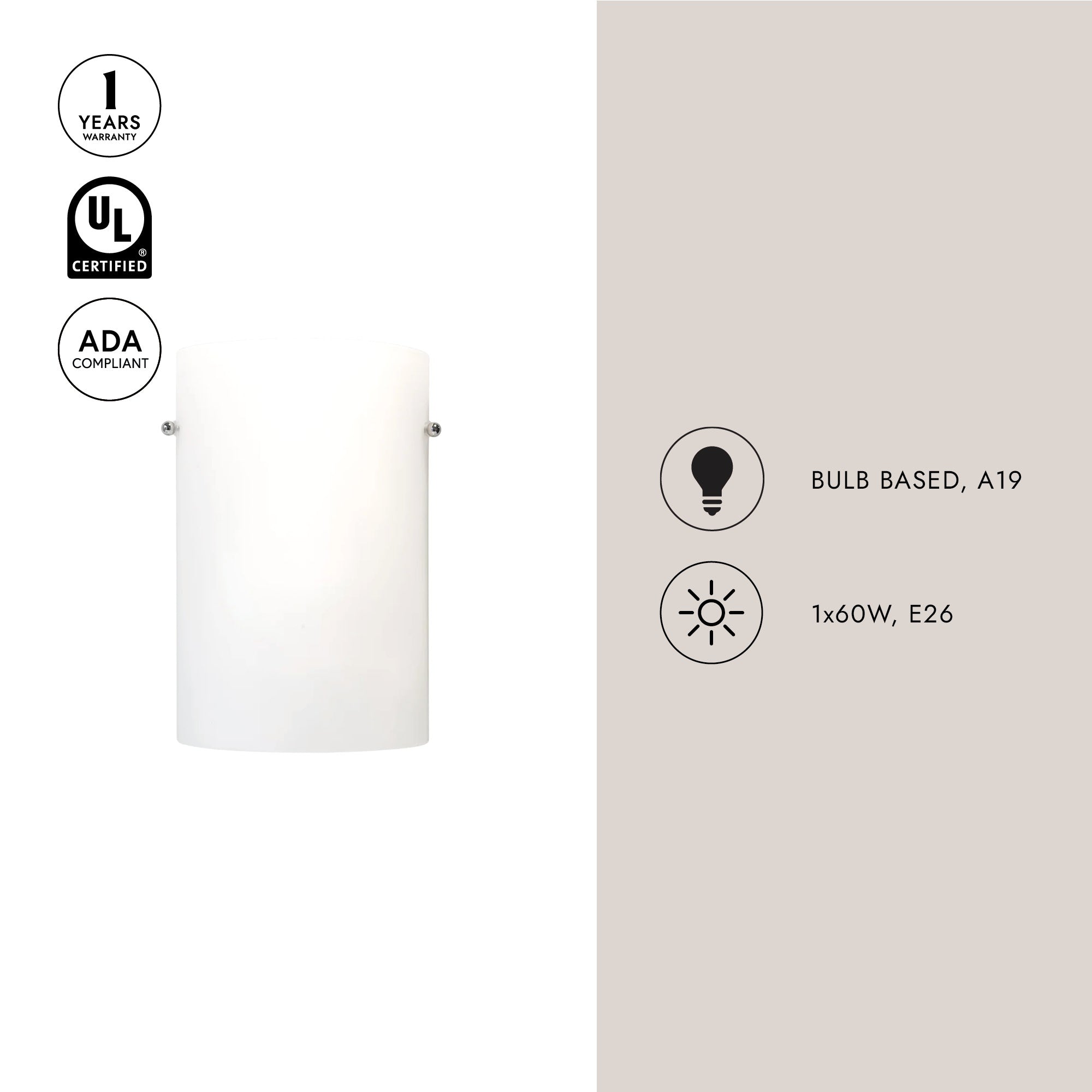 Hudson 9-in Wall Sconce