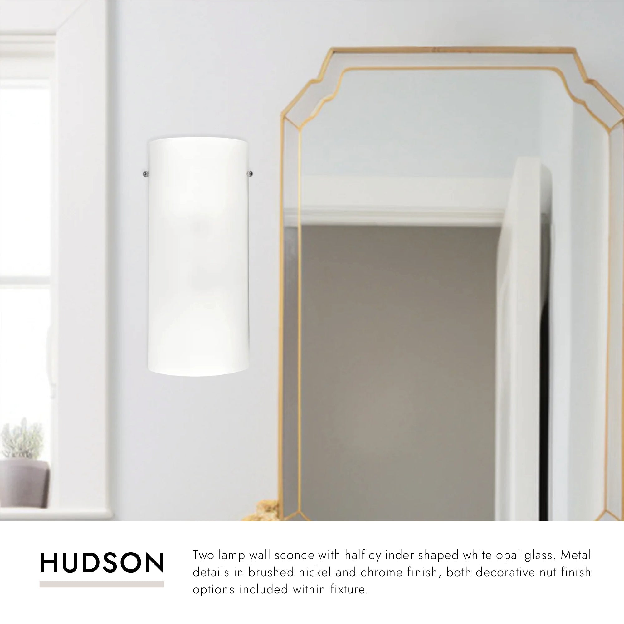 Hudson 13-in Wall Sconce