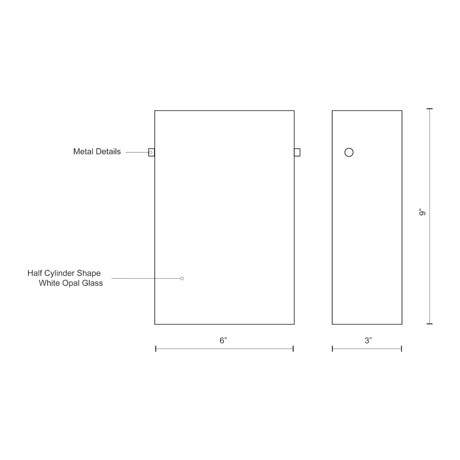Hudson 9-in LED Wall Sconce