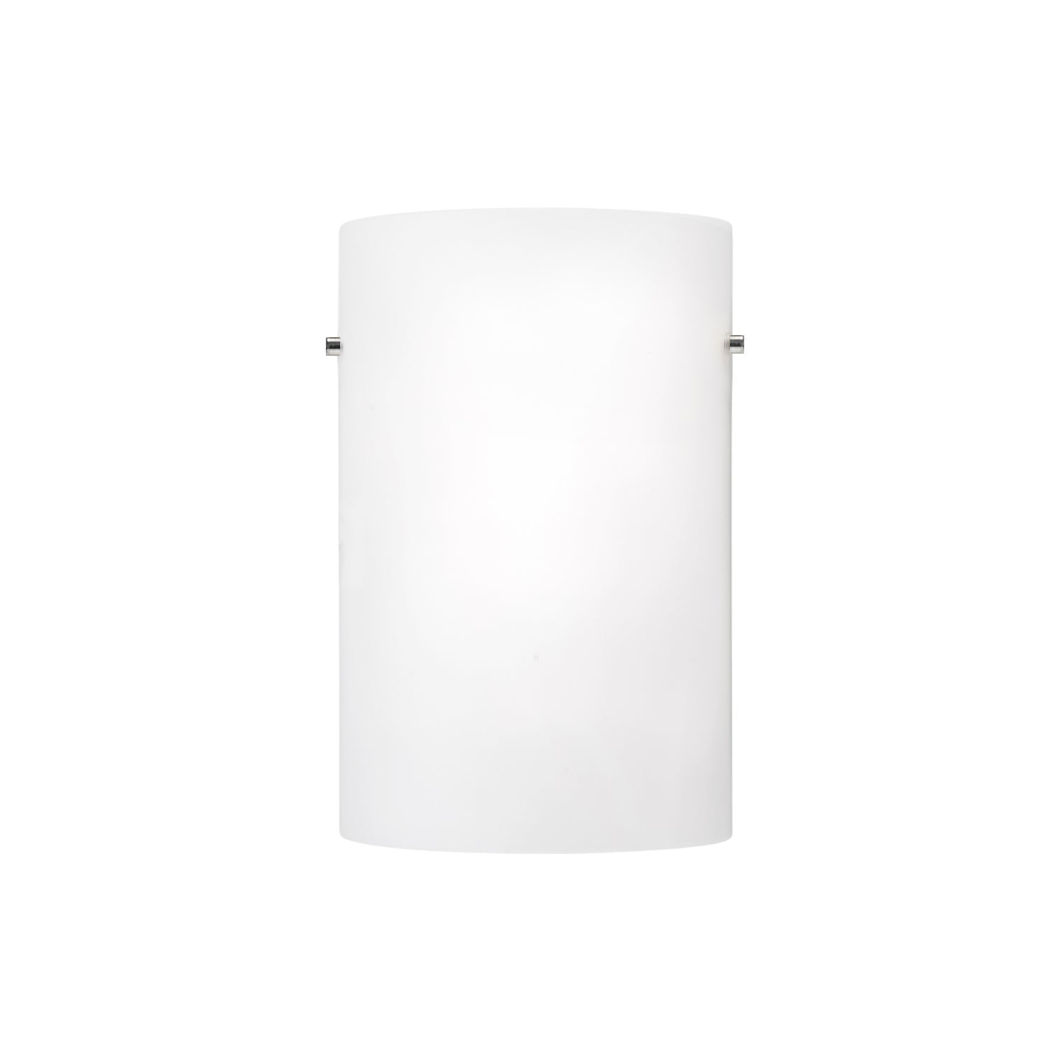 Hudson 9-in LED Wall Sconce — Brushed Nickel/Chrome