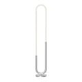 Huron 52-in Floor Lamp — Chrome