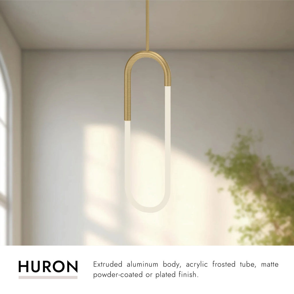 Huron 8-in Pendant