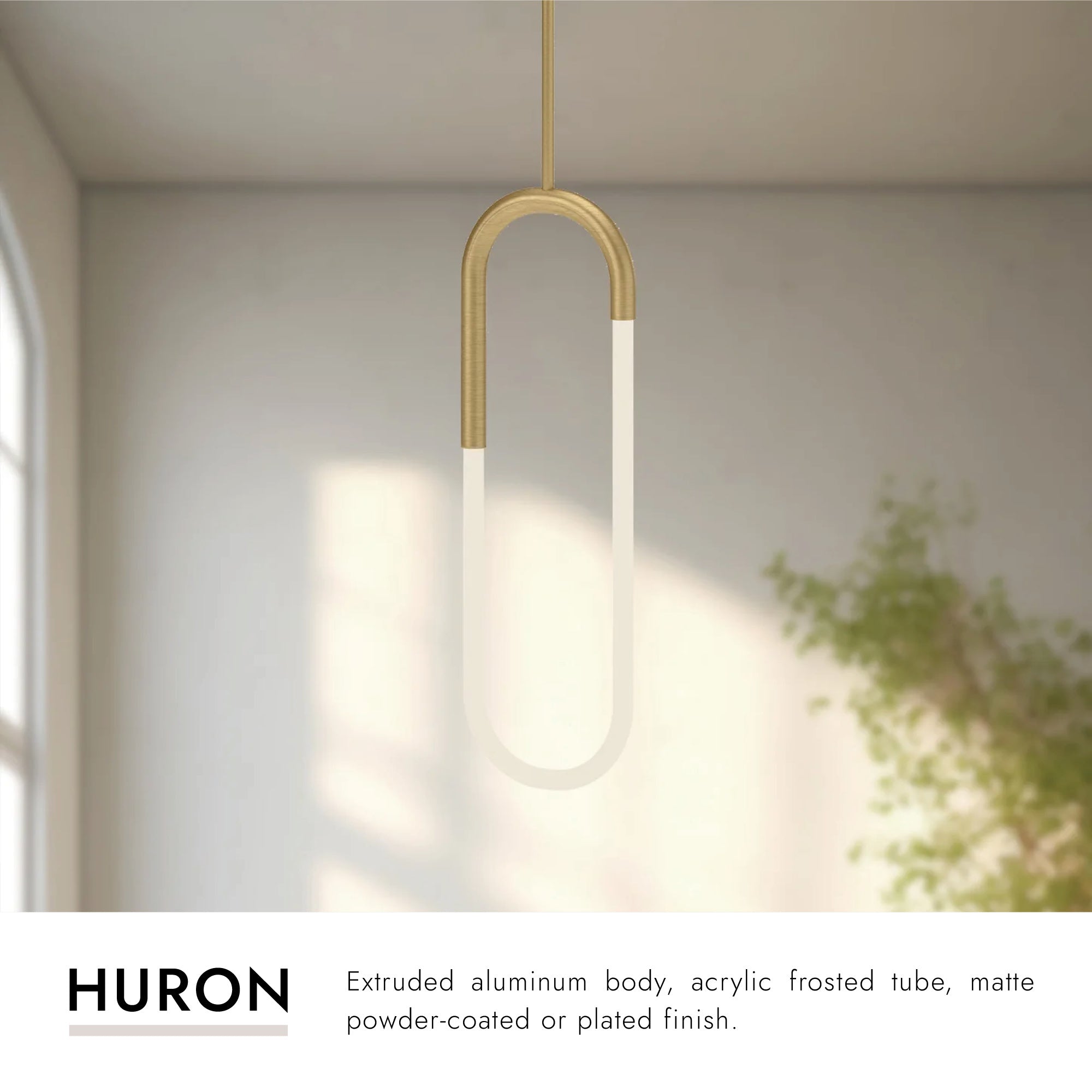 Huron 8-in Pendant
