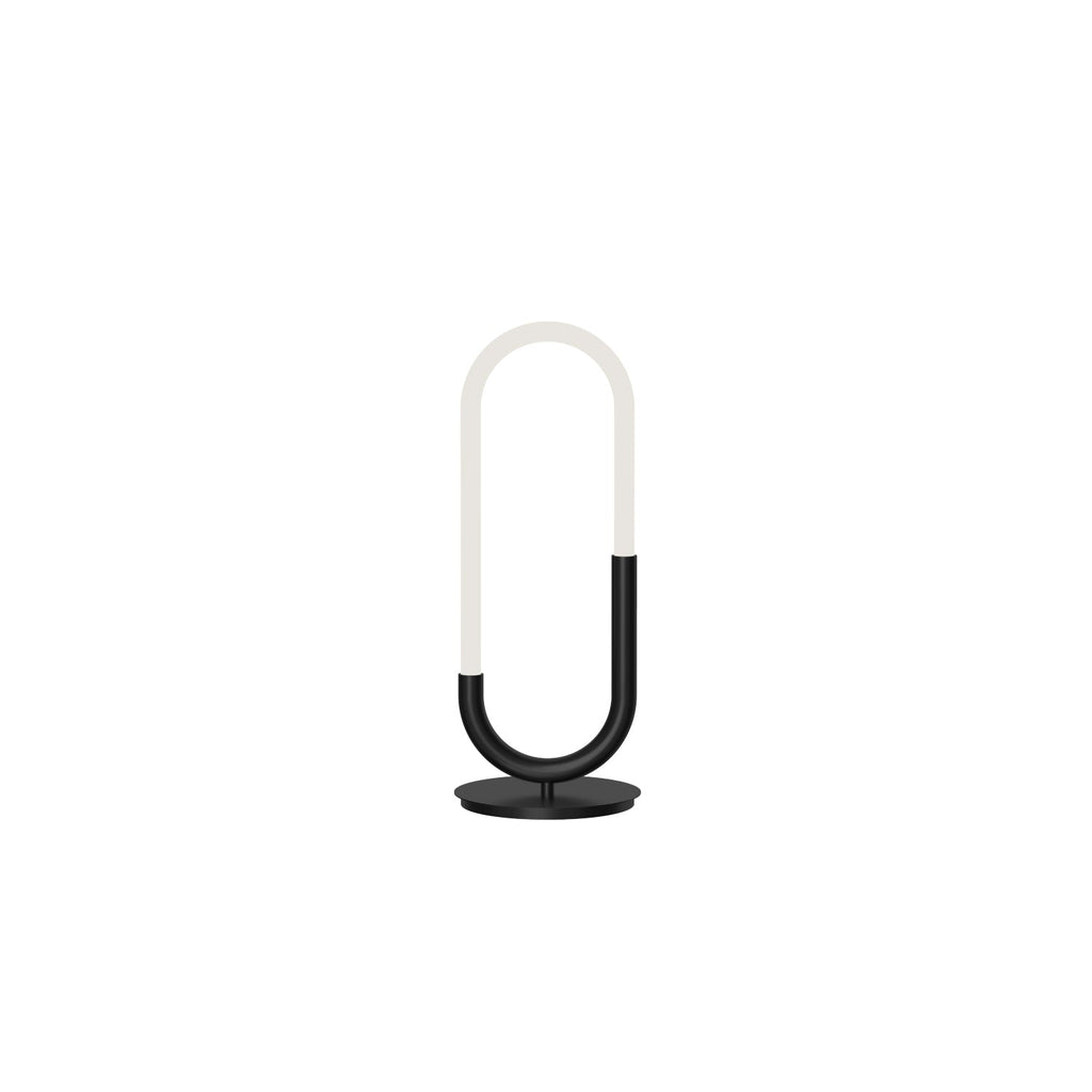 Huron 21-in Table Lamp — Black