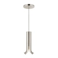 Husk 9-in Pendant — Polished Nickel