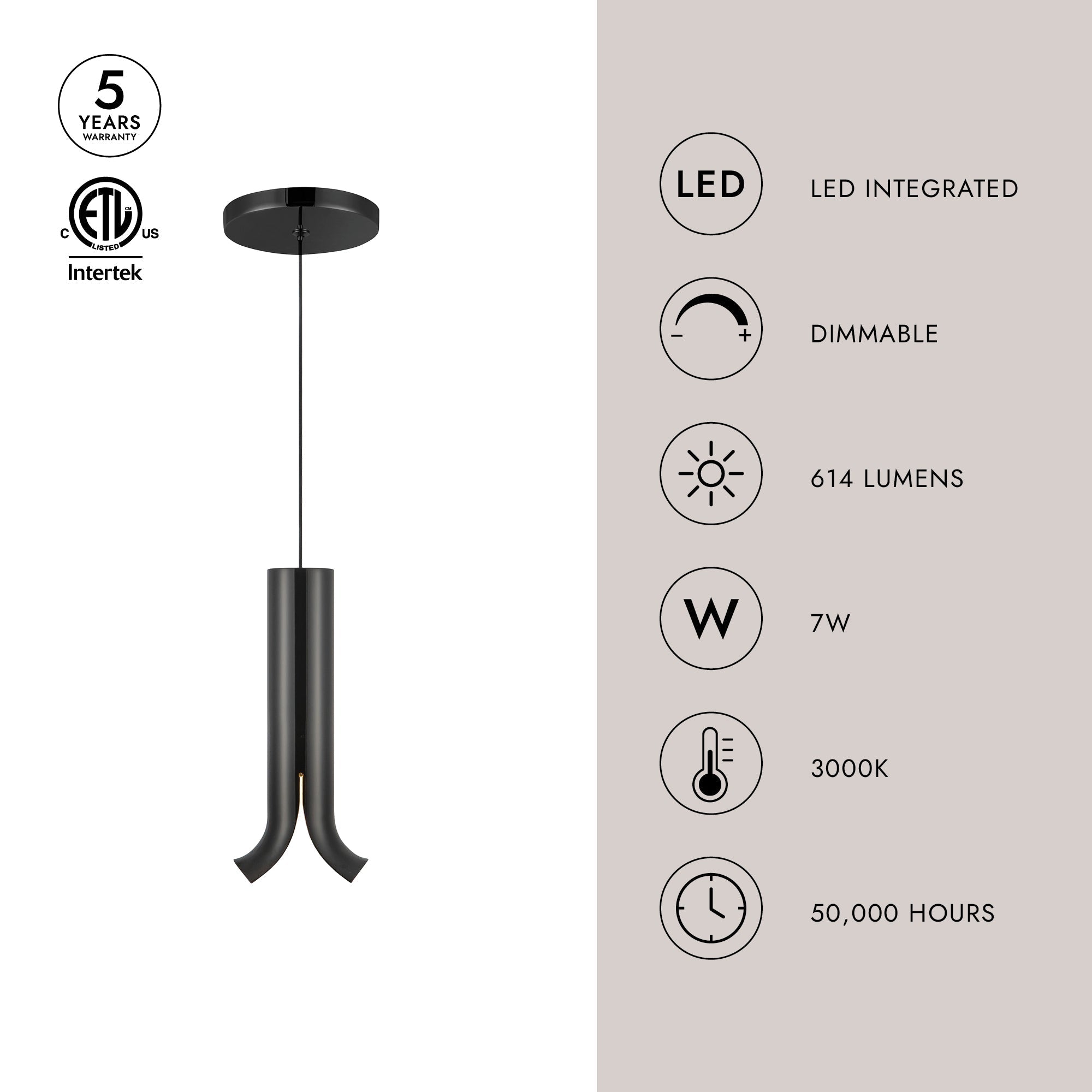 Husk 9-in Pendant