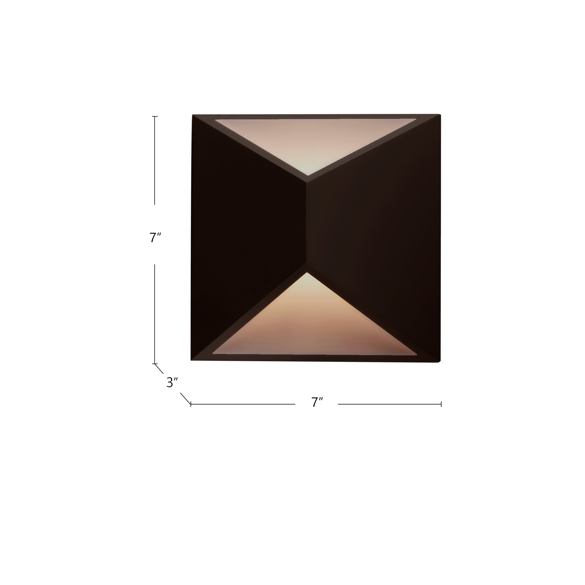 Indio 7-in Exterior Wall Sconce
