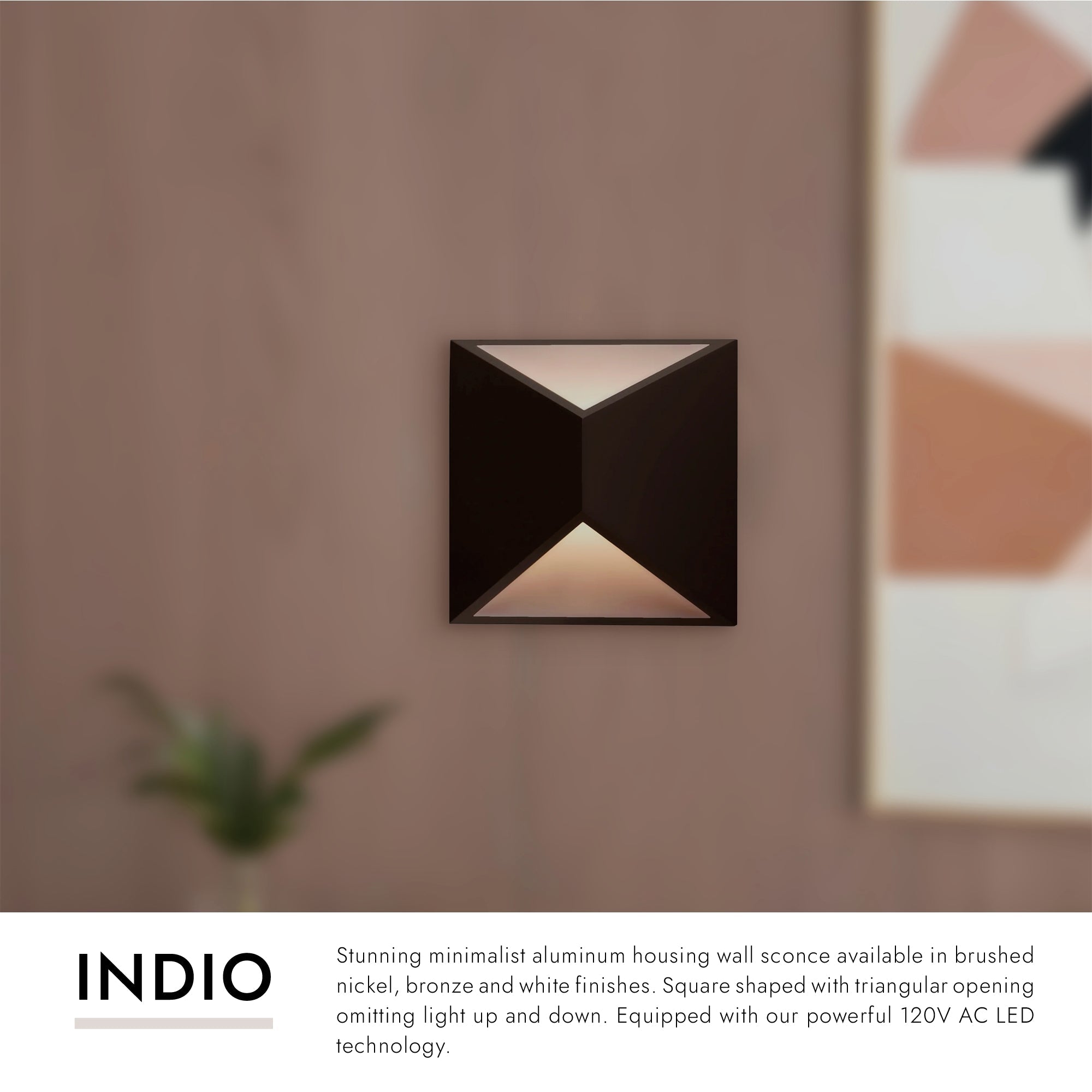Indio 7-in Exterior Wall Sconce