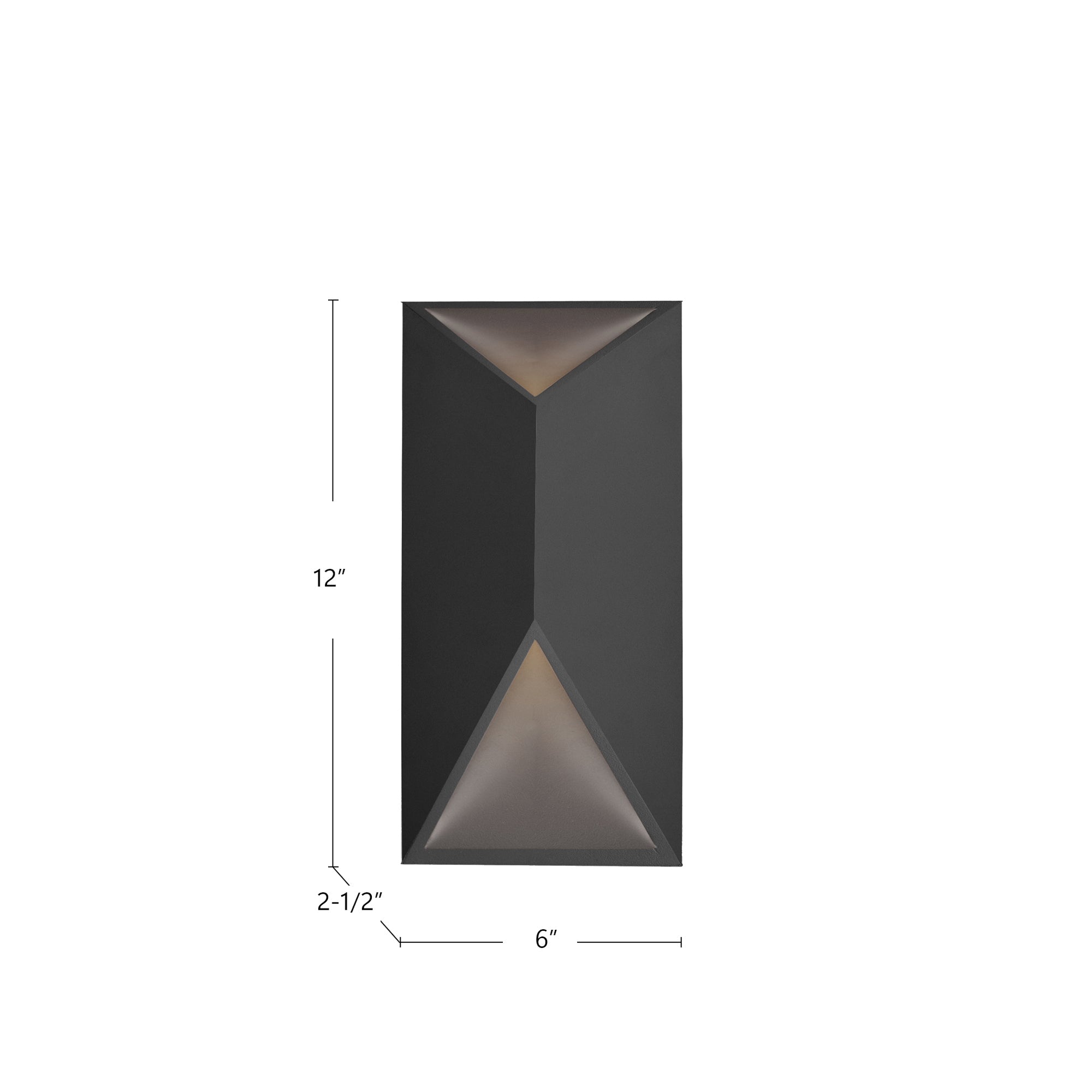 Indio 12-in Exterior Wall Sconce