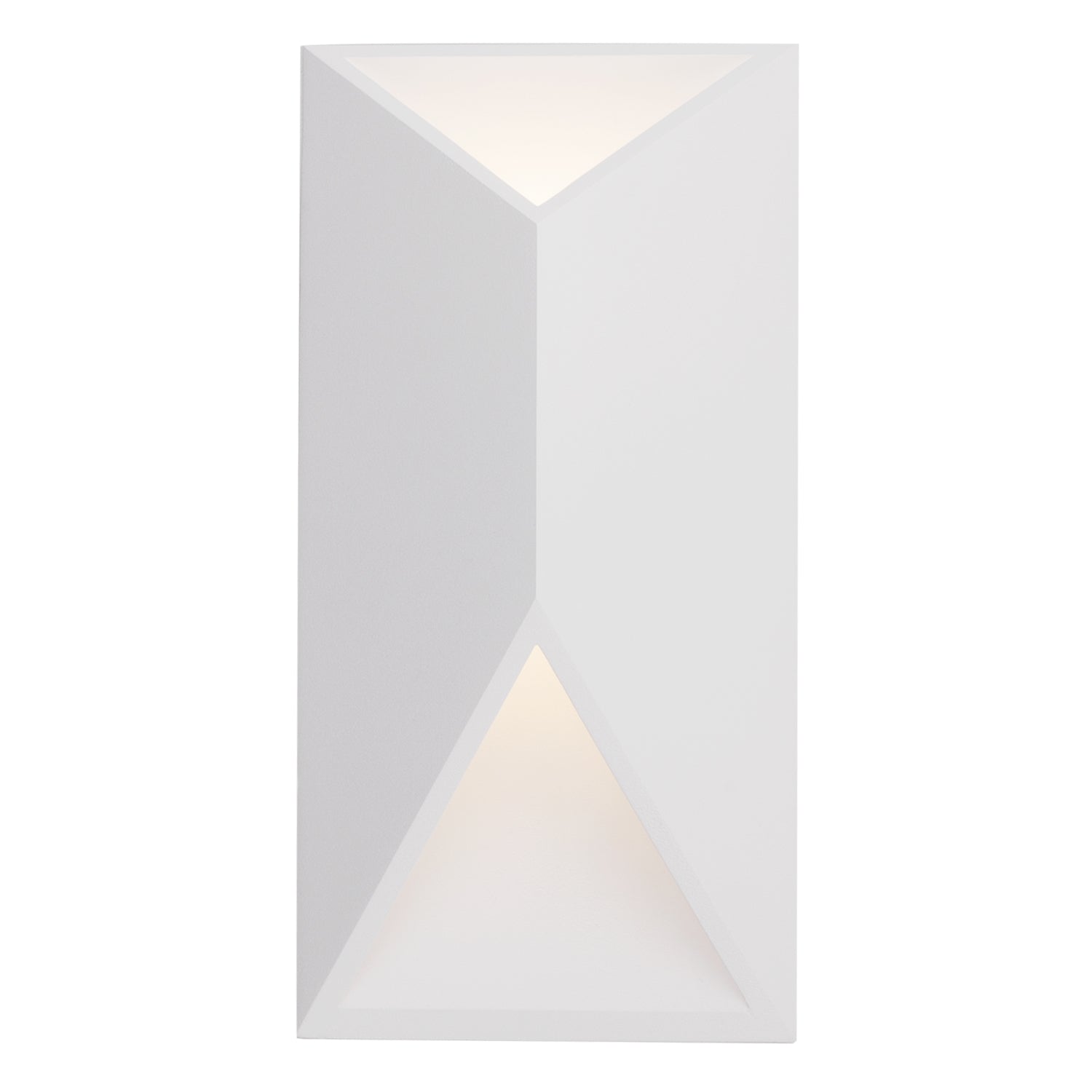 Indio 12-in Exterior Wall Sconce — White