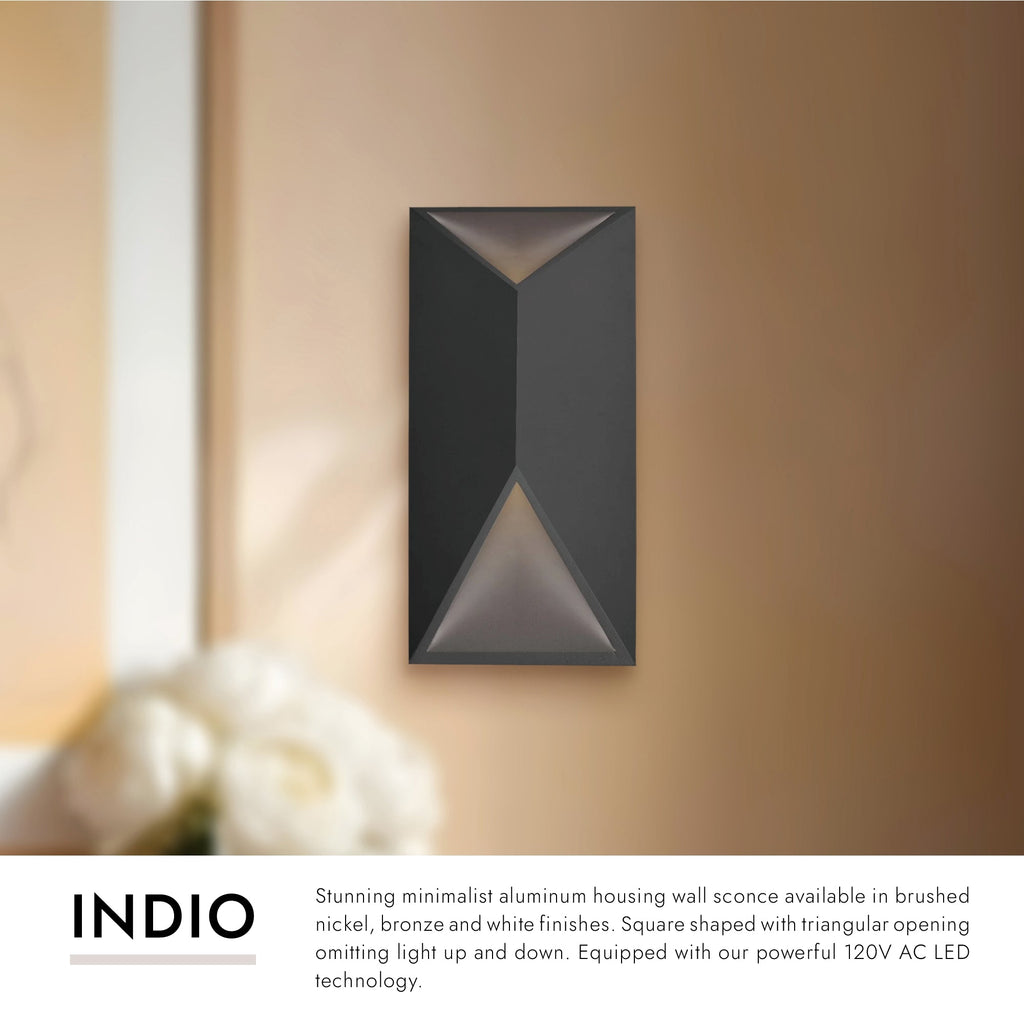 Indio 12-in Exterior Wall Sconce