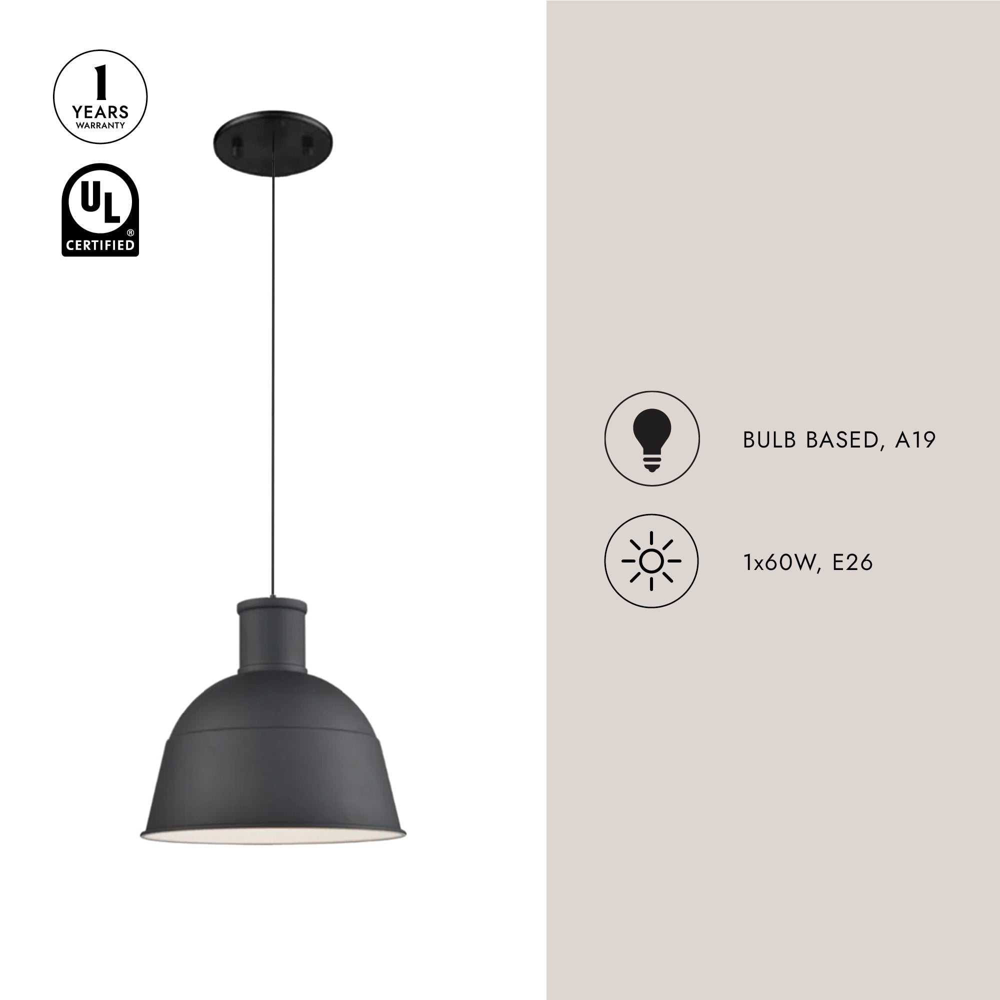 Irving 13-inch Pendant