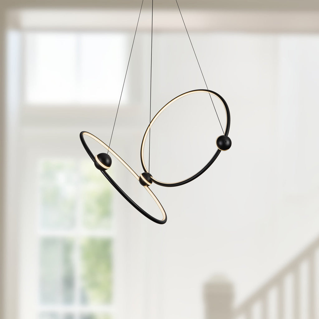Isho 2-Light Chandelier