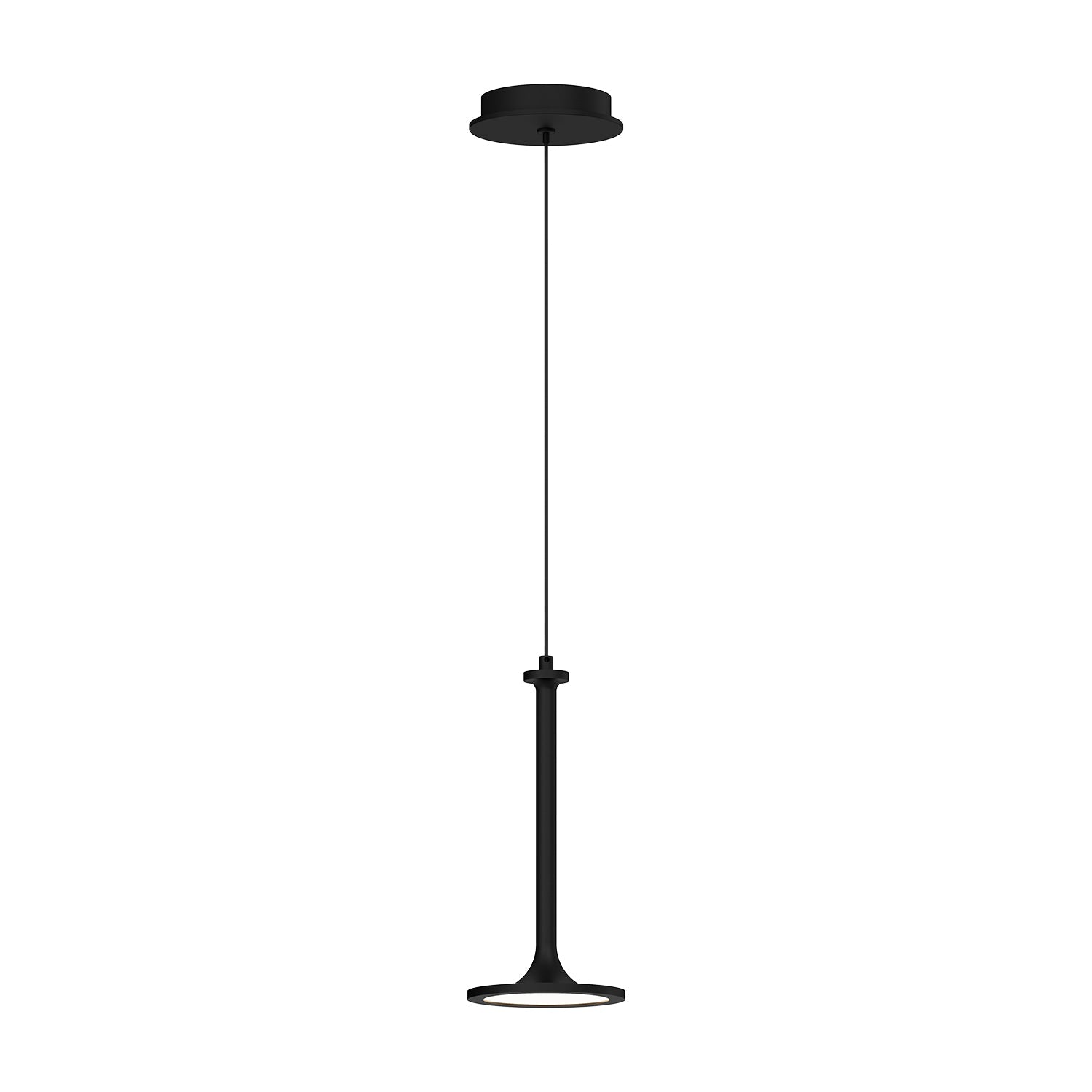 Issa 6-in Pendant — Matte Black [Universal Voltage]