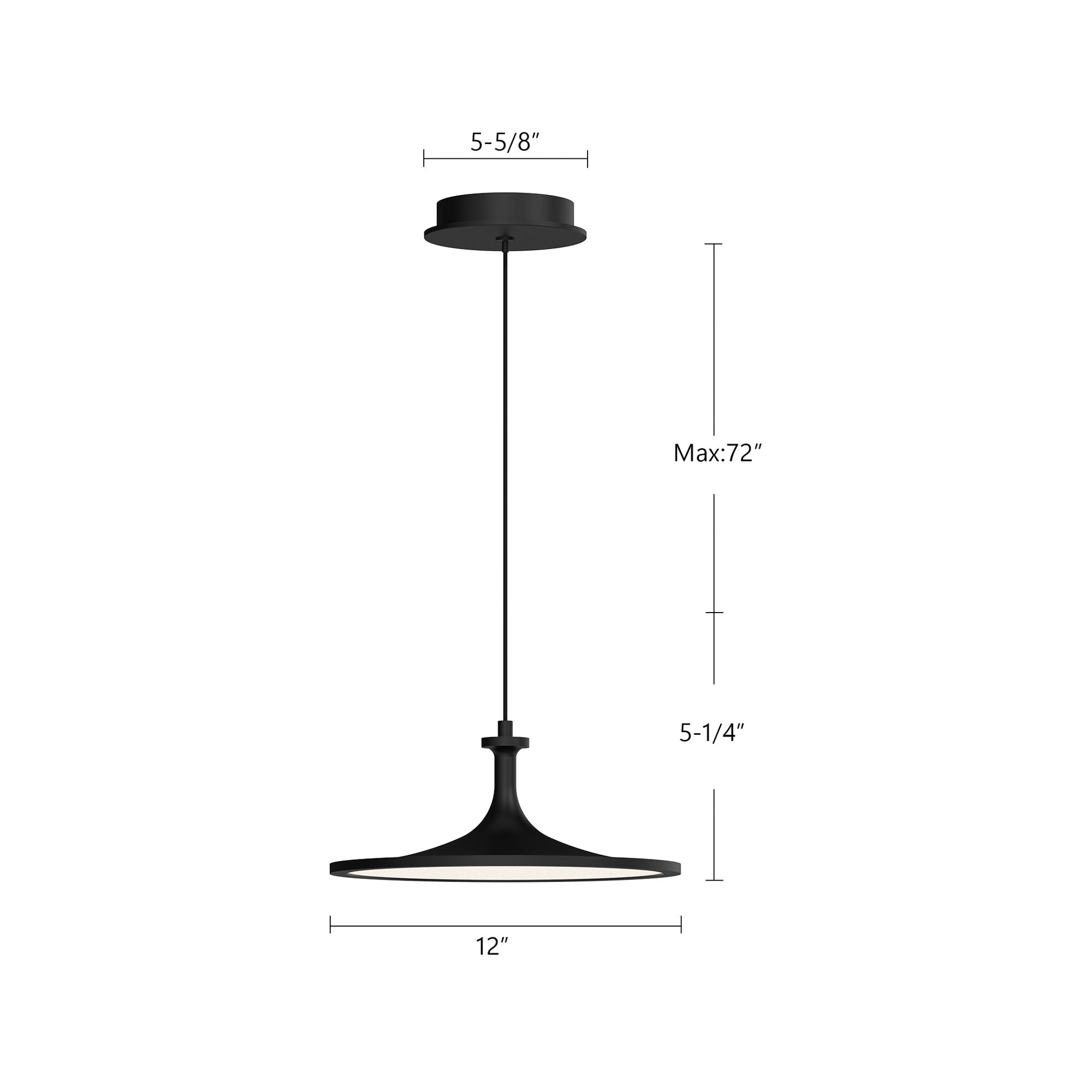 Issa 12-in Pendant
