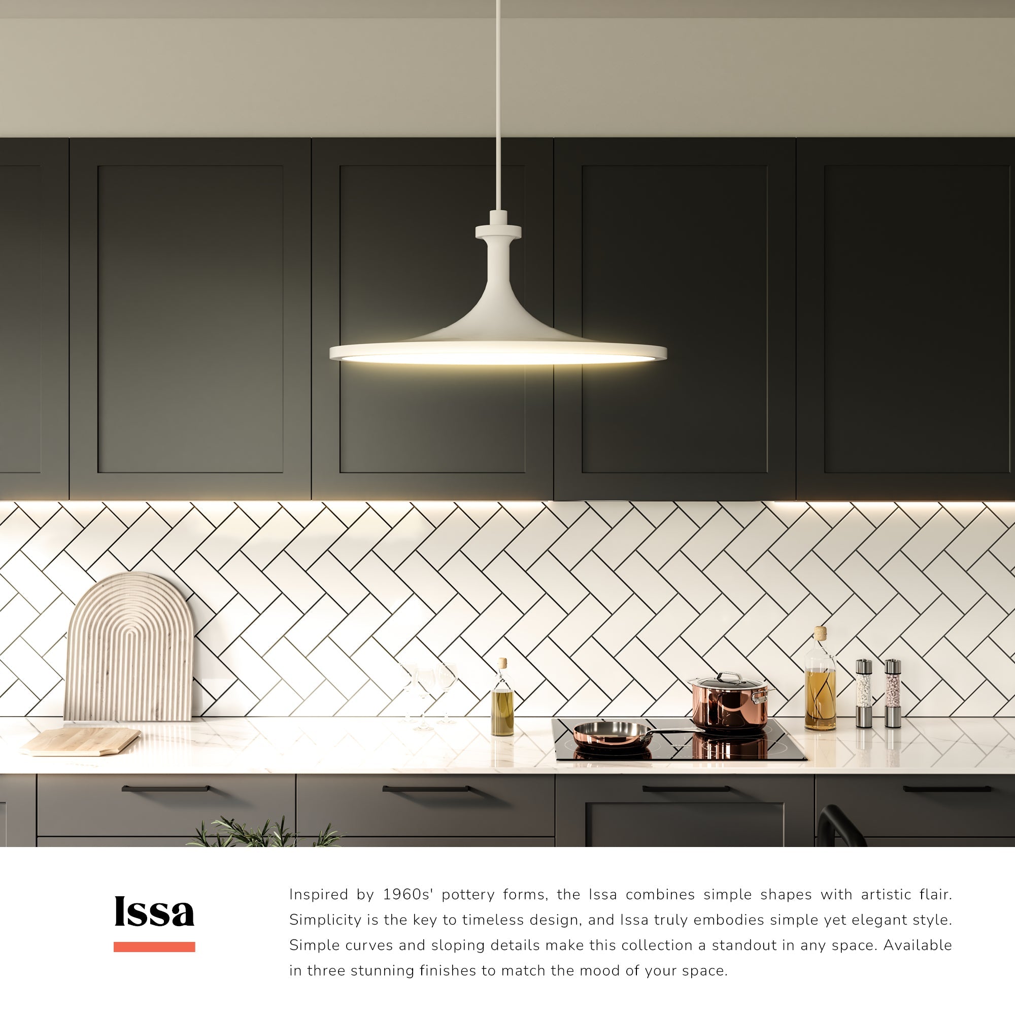 Issa 12-in Pendant
