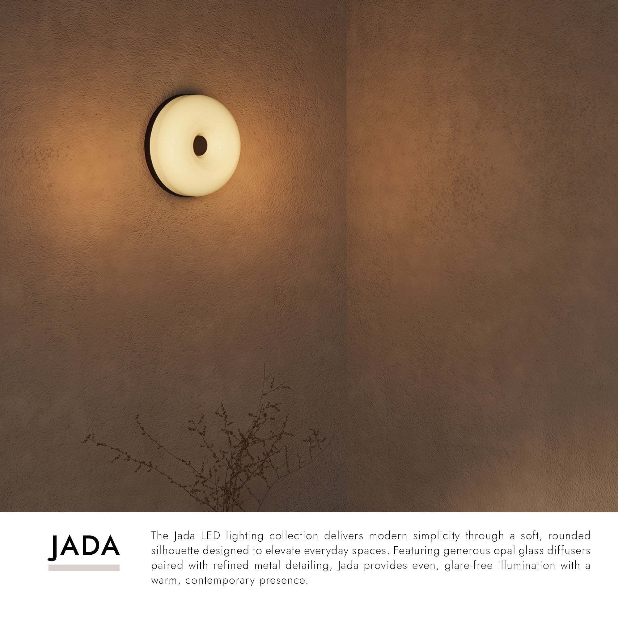 Jada 5-in Wall Sconce