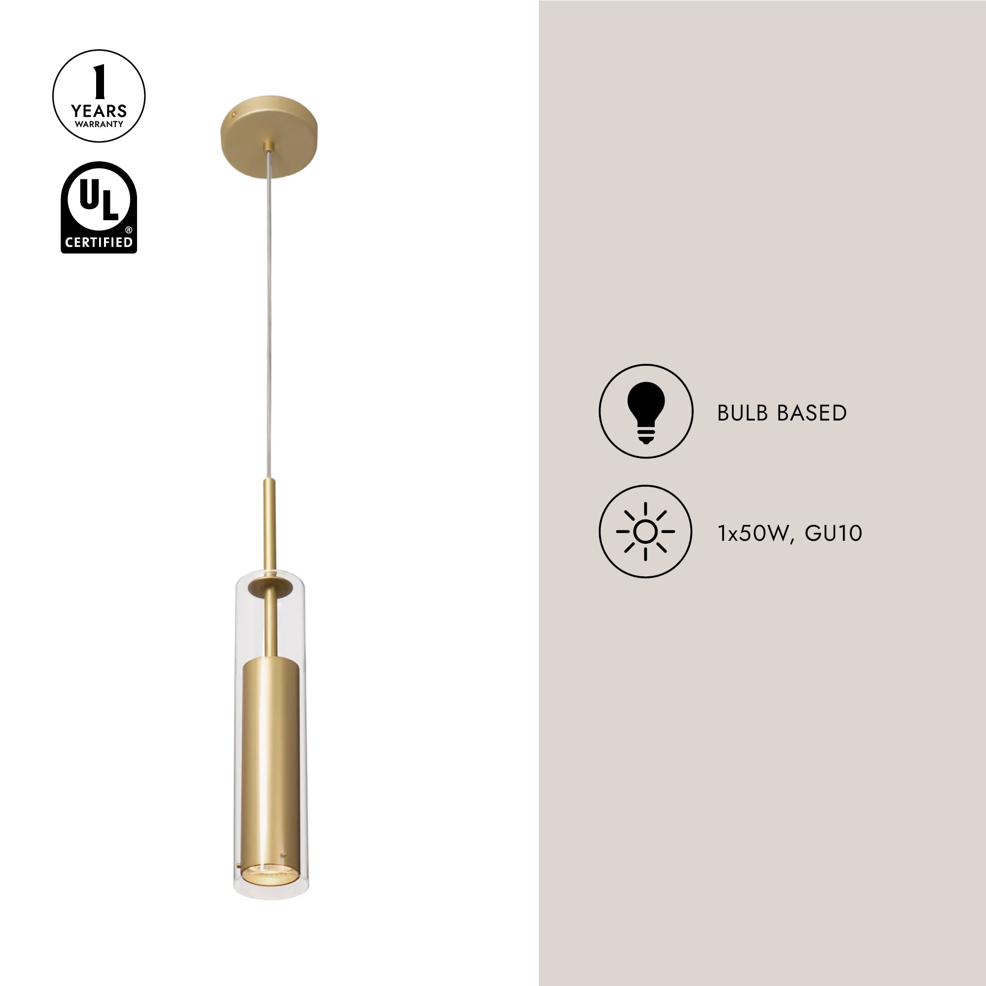 Jarvis 3-in Pendant