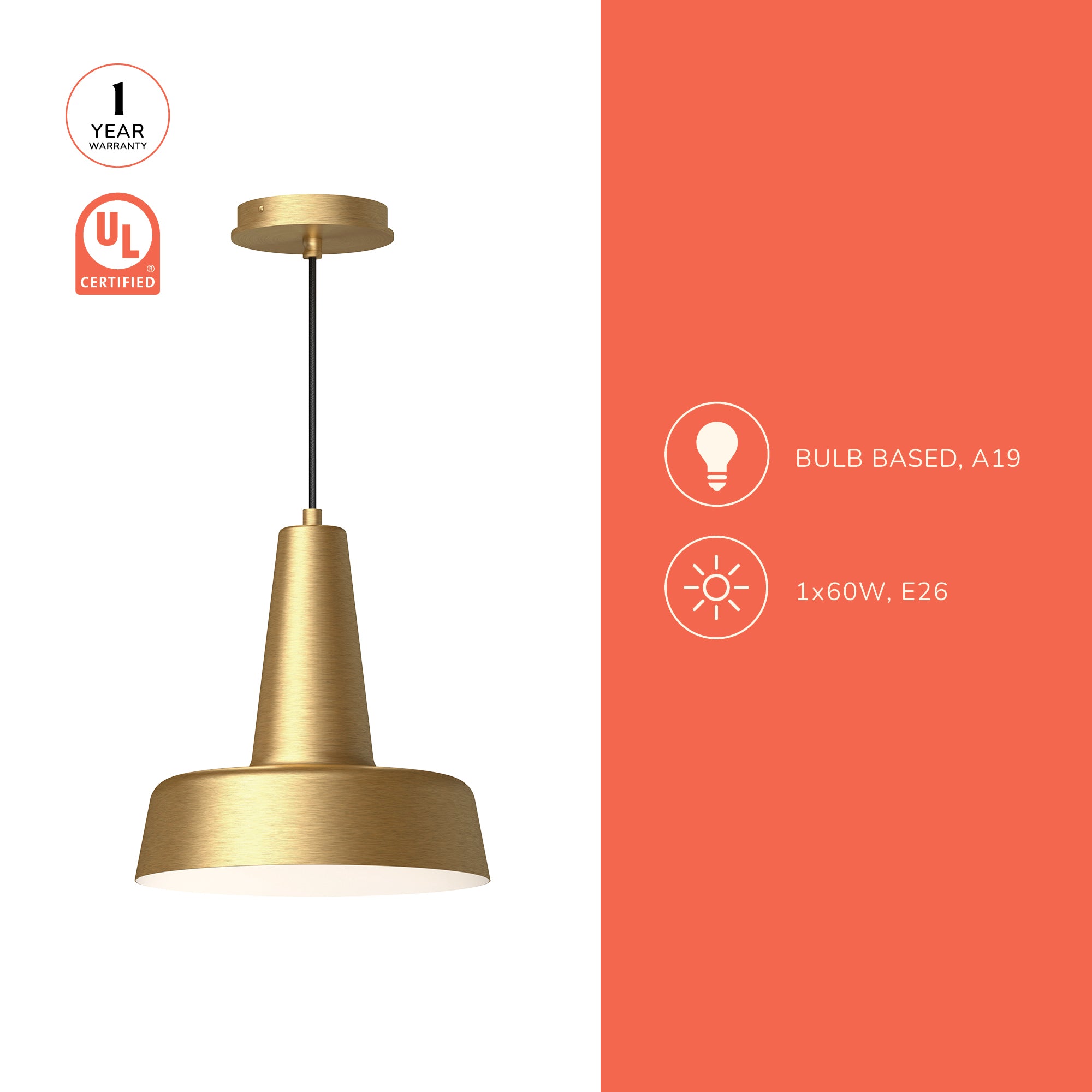 Juliana 11-in Pendant
