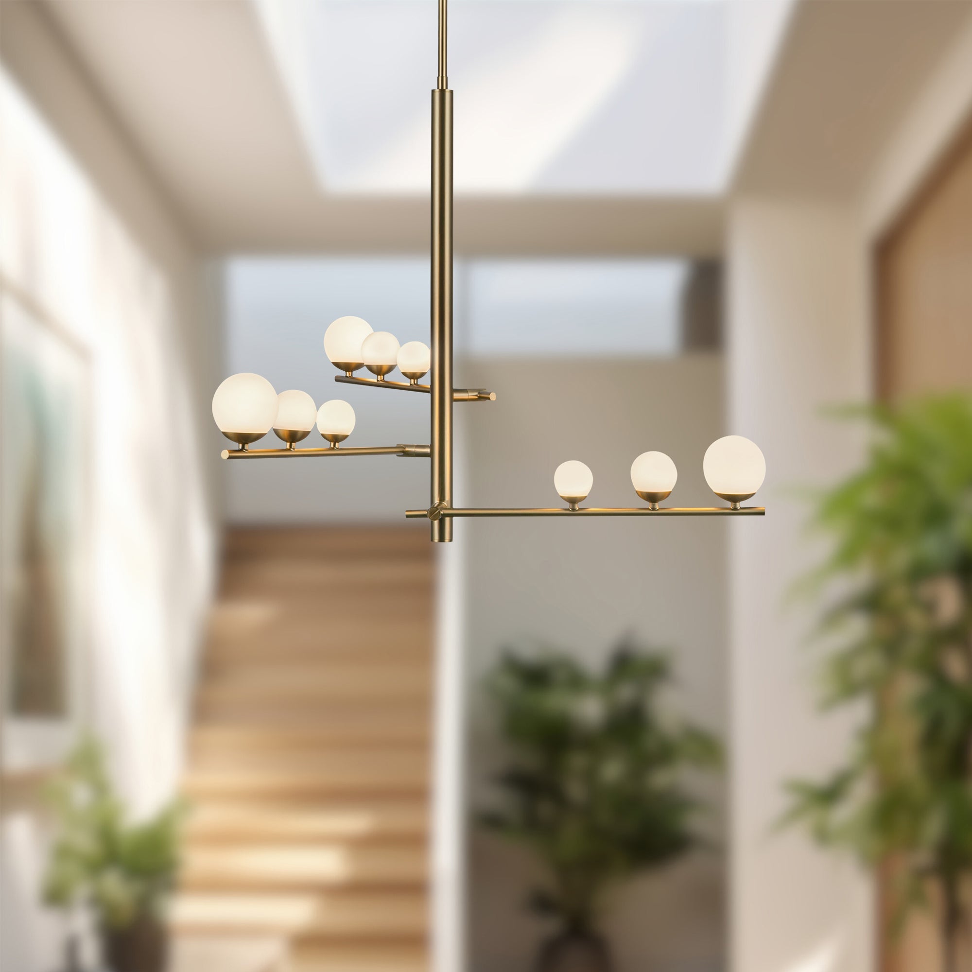 Cypress 3 Head Chandelier
