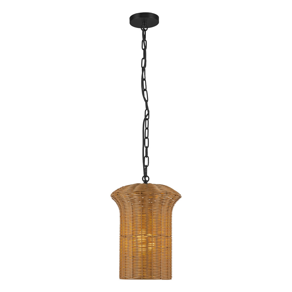 Kai 11-in Pendant — Matte Black