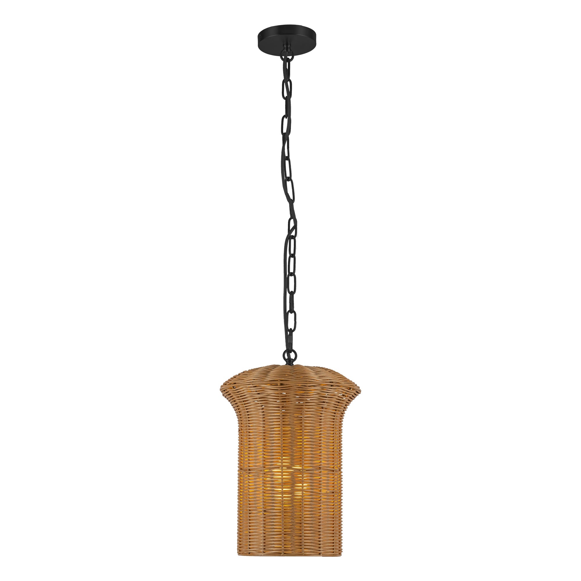 Kai 11-in Pendant — Matte Black