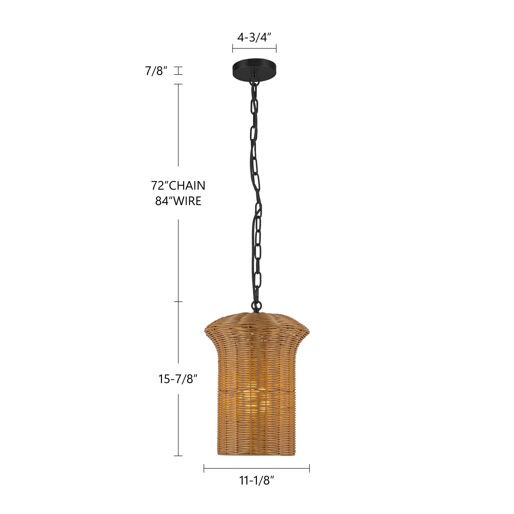 Kai 11-in Pendant