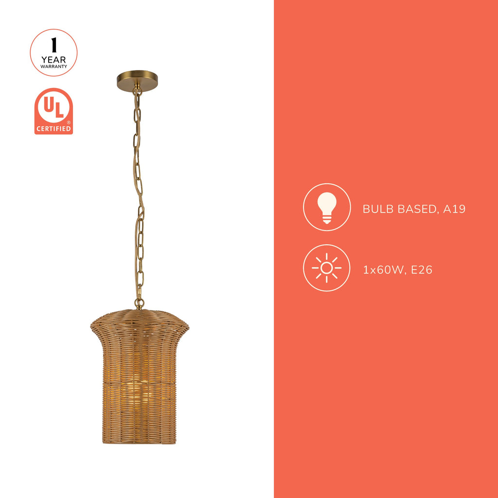 Kai 11-in Pendant