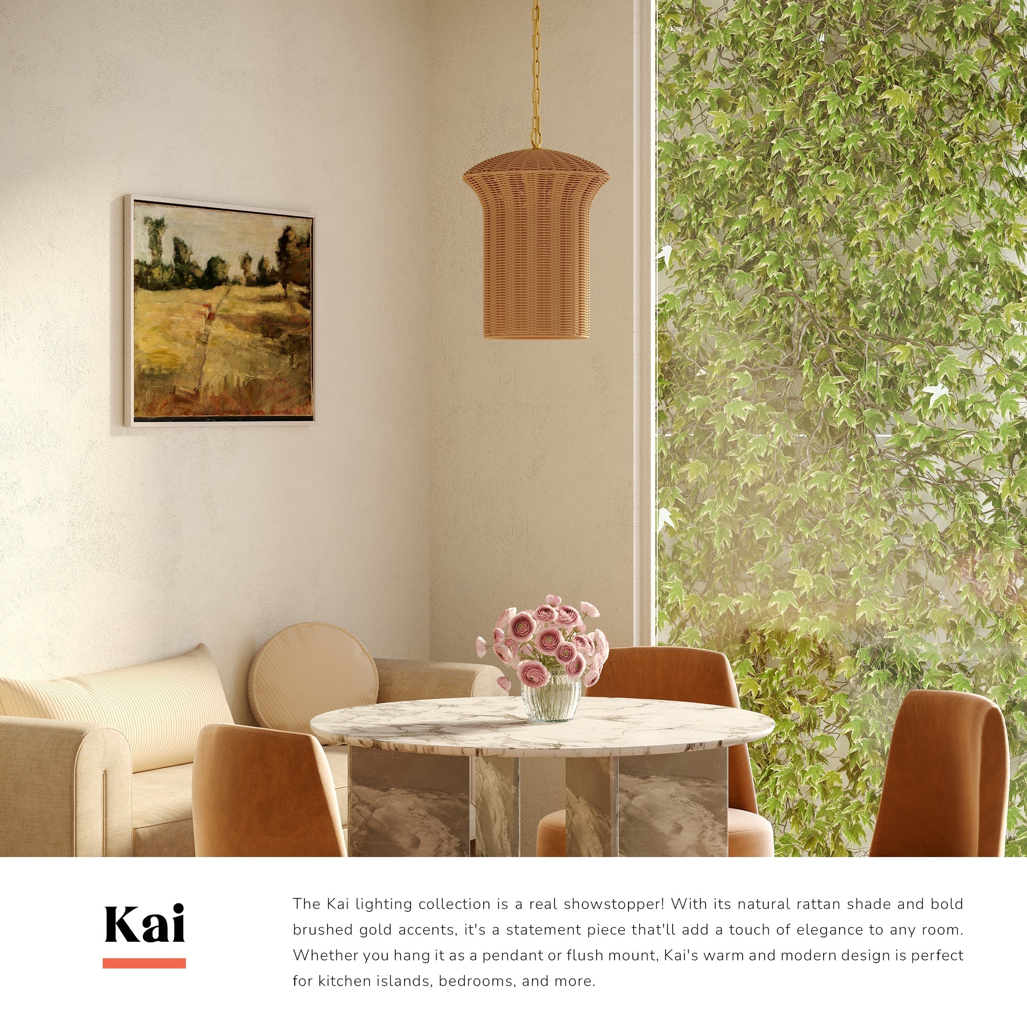 Kai 11-in Pendant