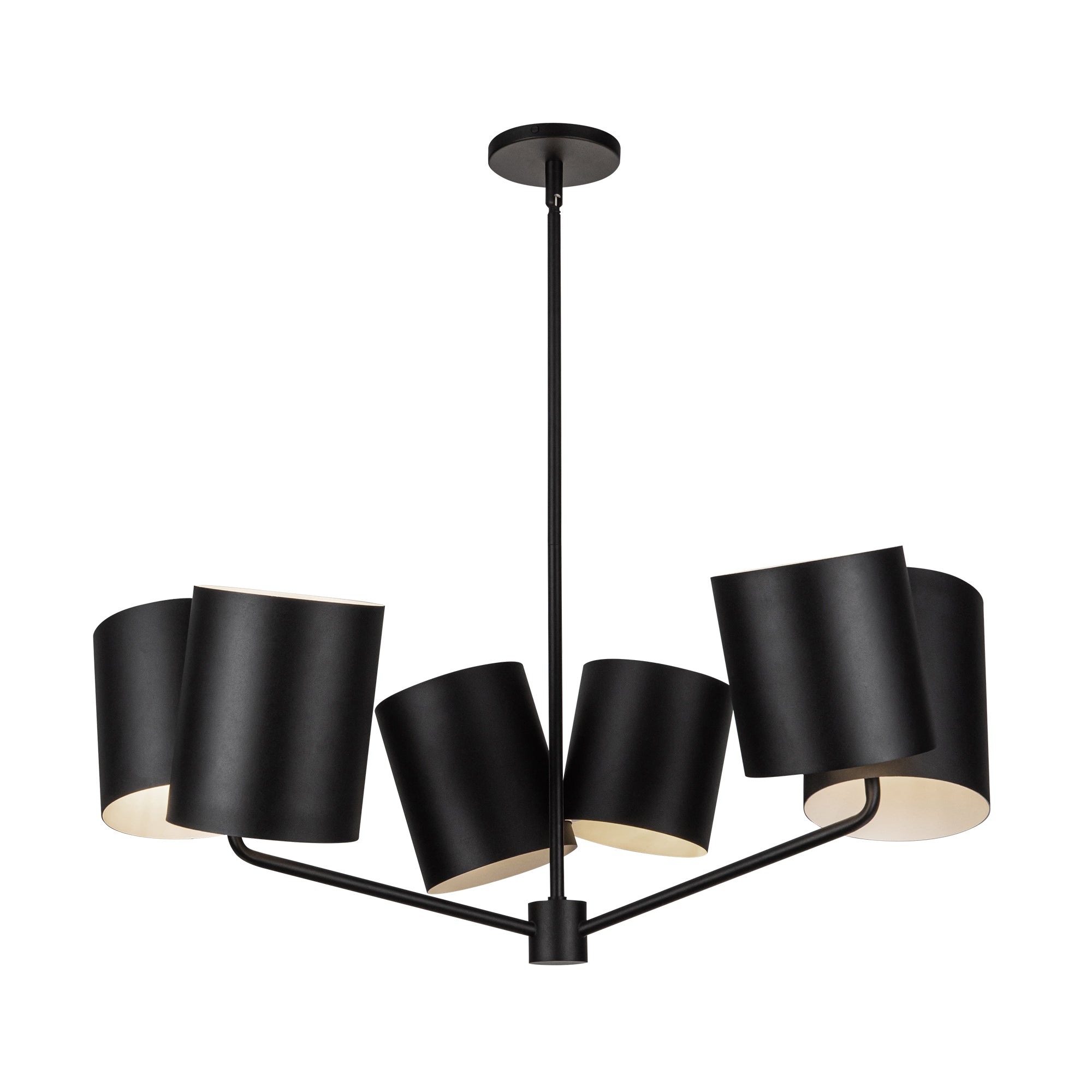 Keiko 30-in Chandelier — Black
