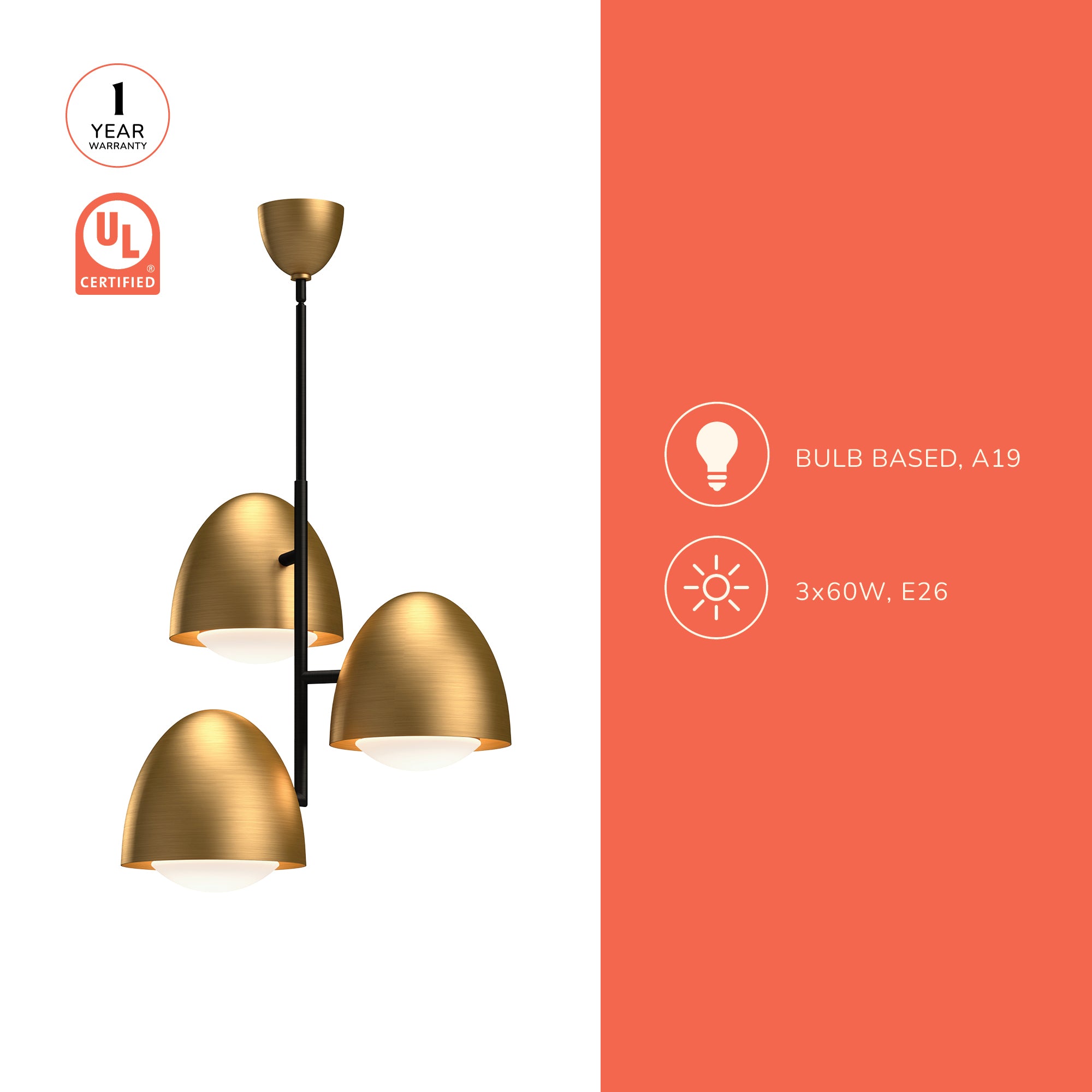 Kenji 24-in Chandelier