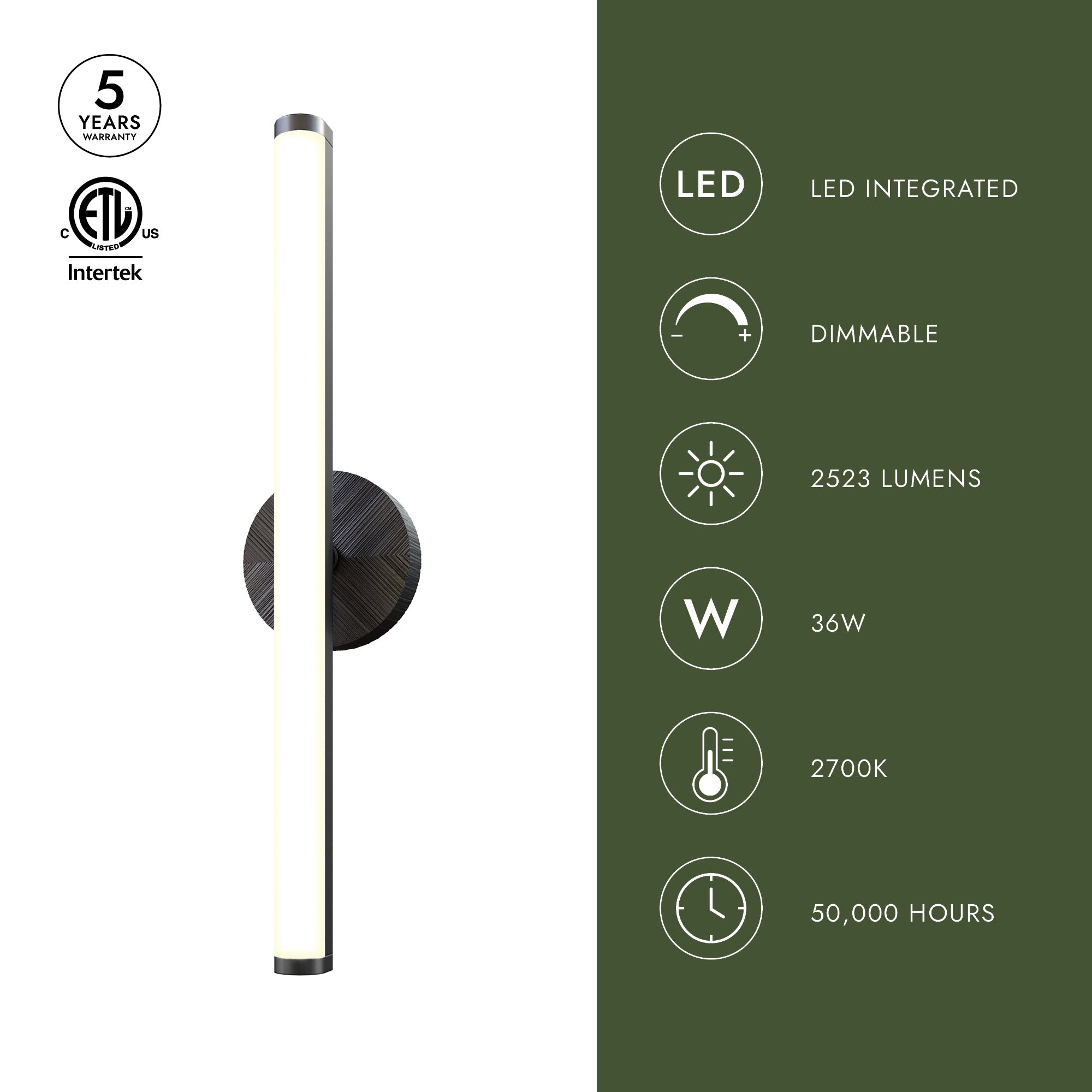 Kensington 30-in Wall/Vanity Light