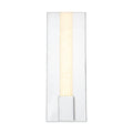 Kismet 14-in Wall/Vanity Light — Polished Nickel/Alabaster