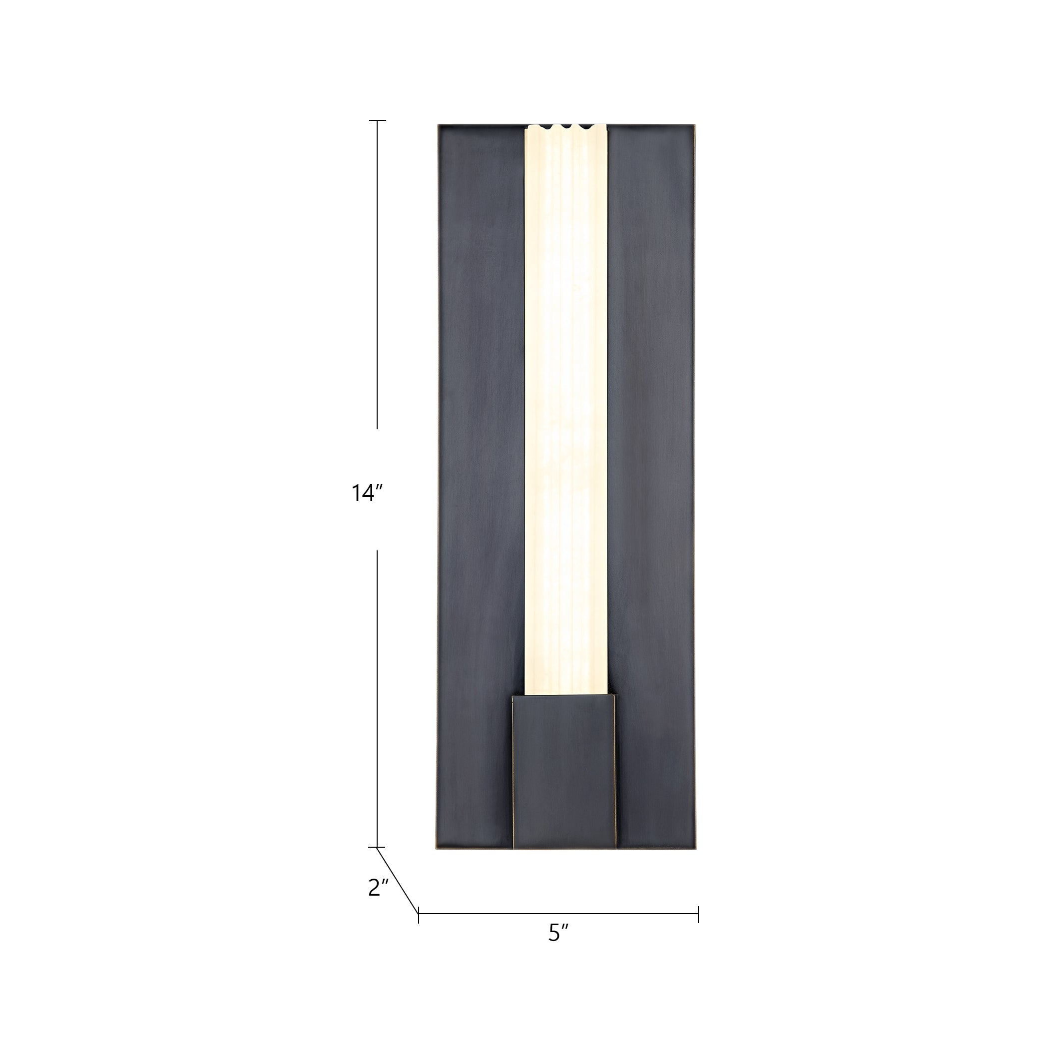 Kismet 14-in Wall/Vanity Light