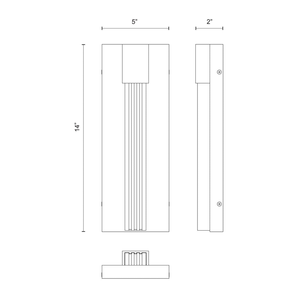 Kismet 14-in Wall/Vanity Light
