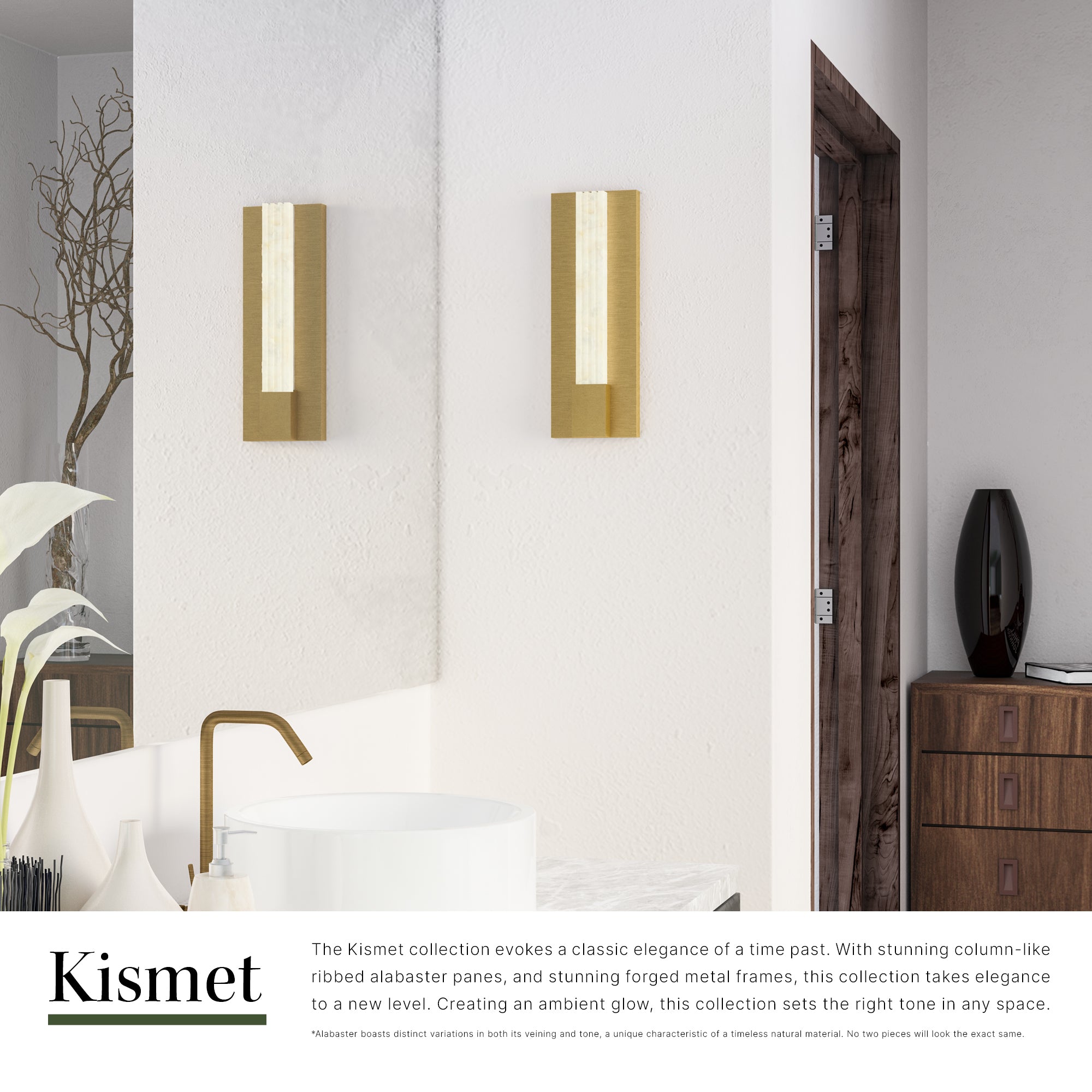 Kismet 14-in Wall/Vanity Light